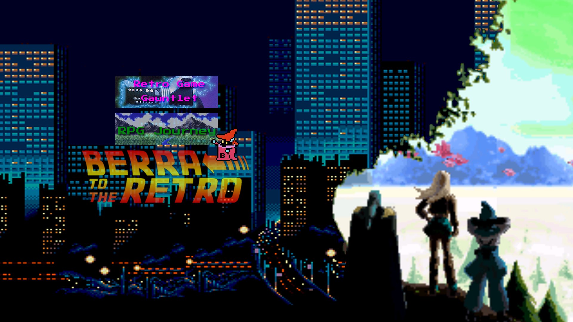 Retroberra Offline Background