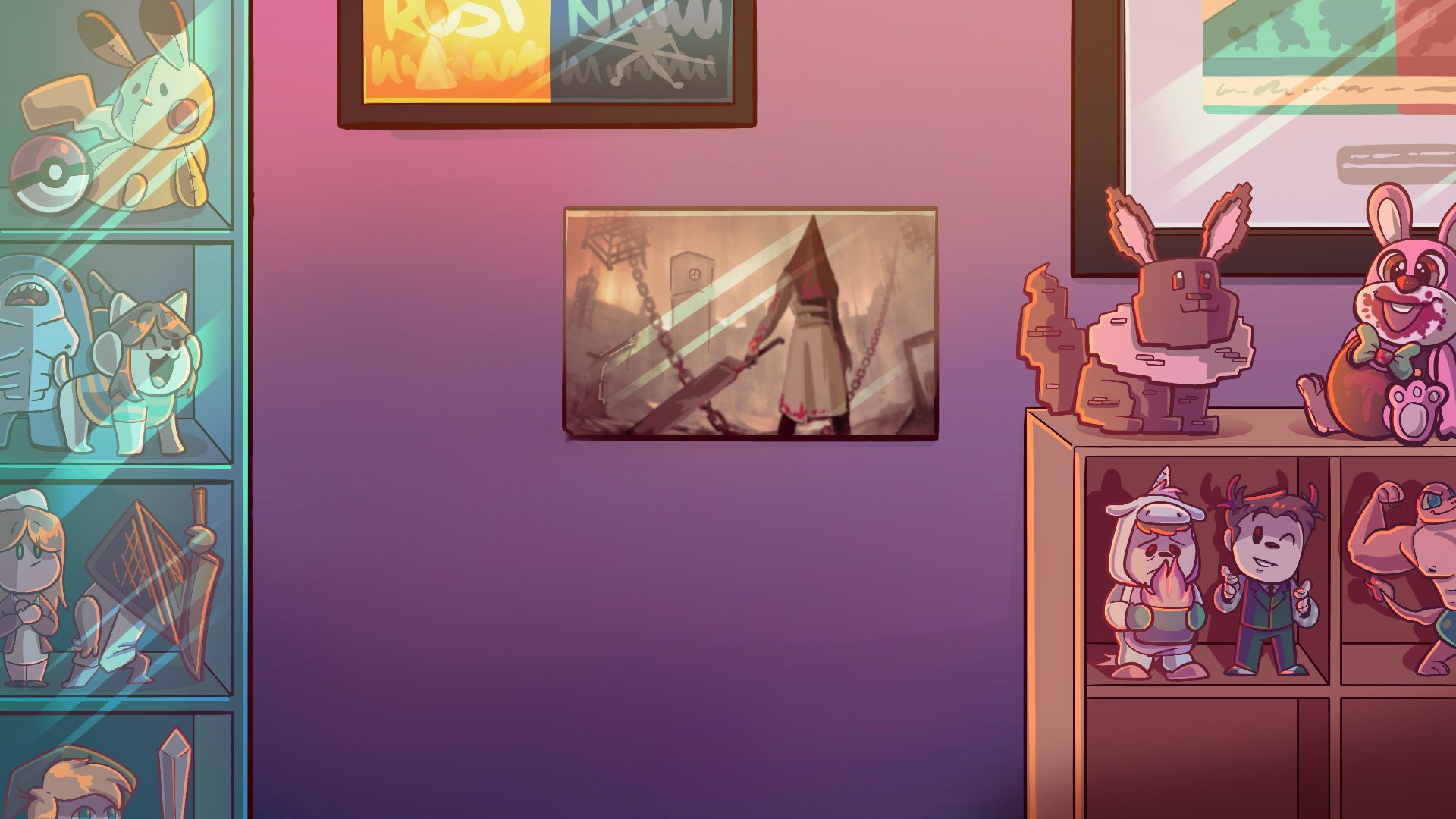 SuperAntlersTwitch Offline Background