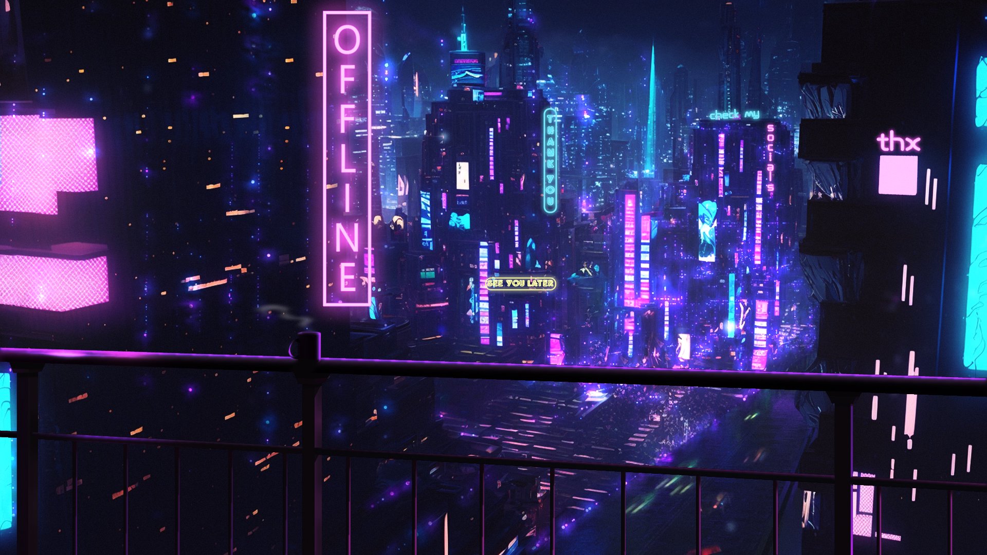 DJWANGonAIR Offline Background