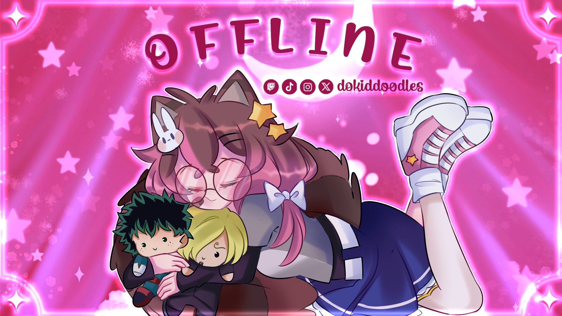 DokiDoodles Offline Background