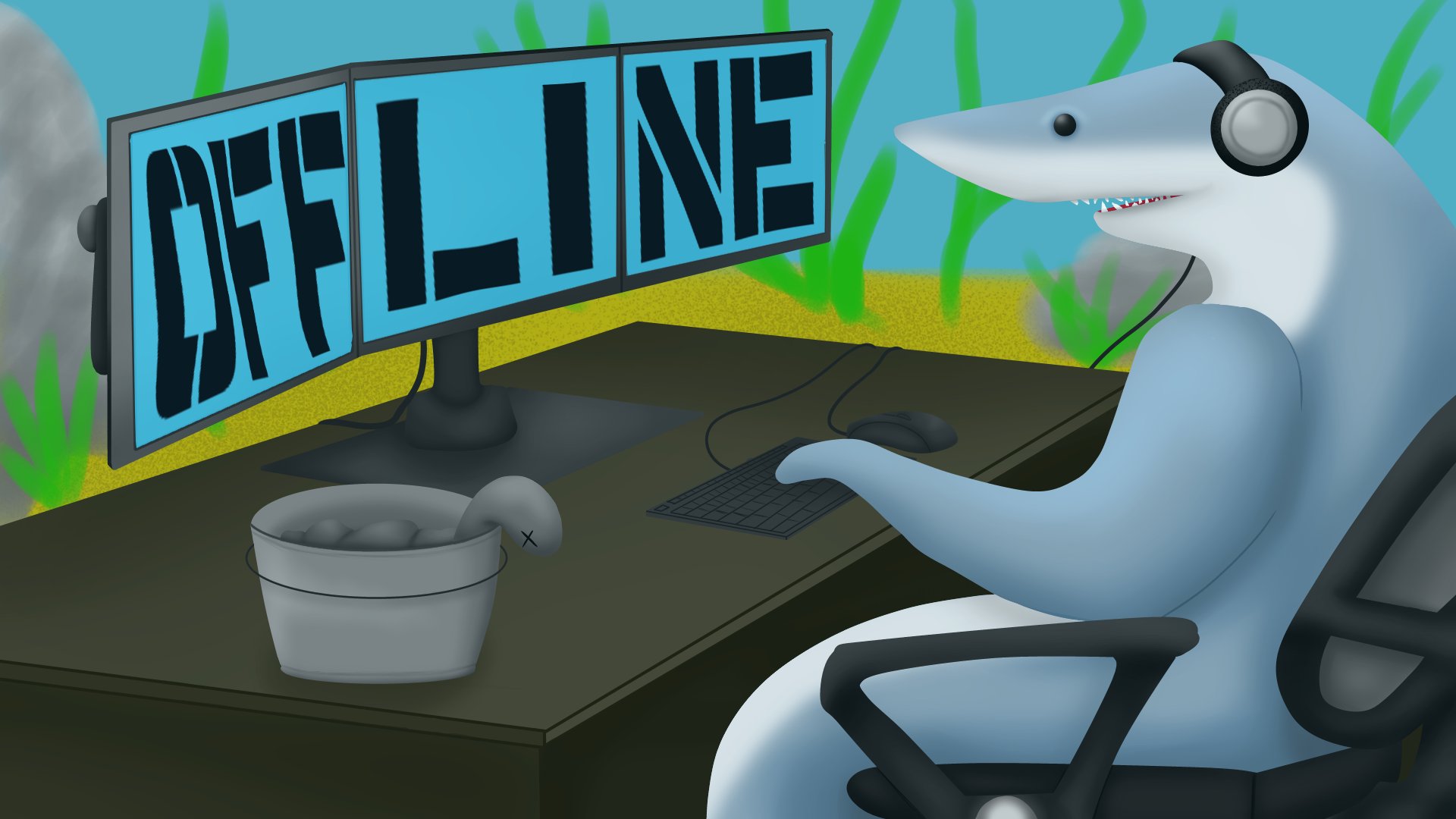 XSV_Shark Offline Background