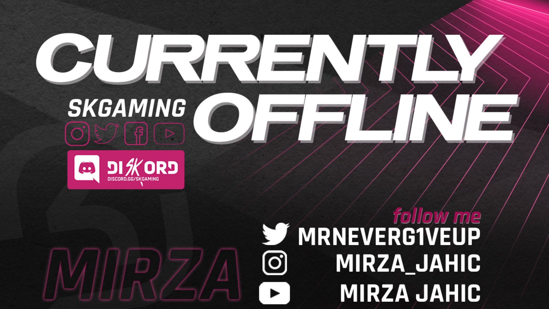 Mirza_Jahic Offline Background