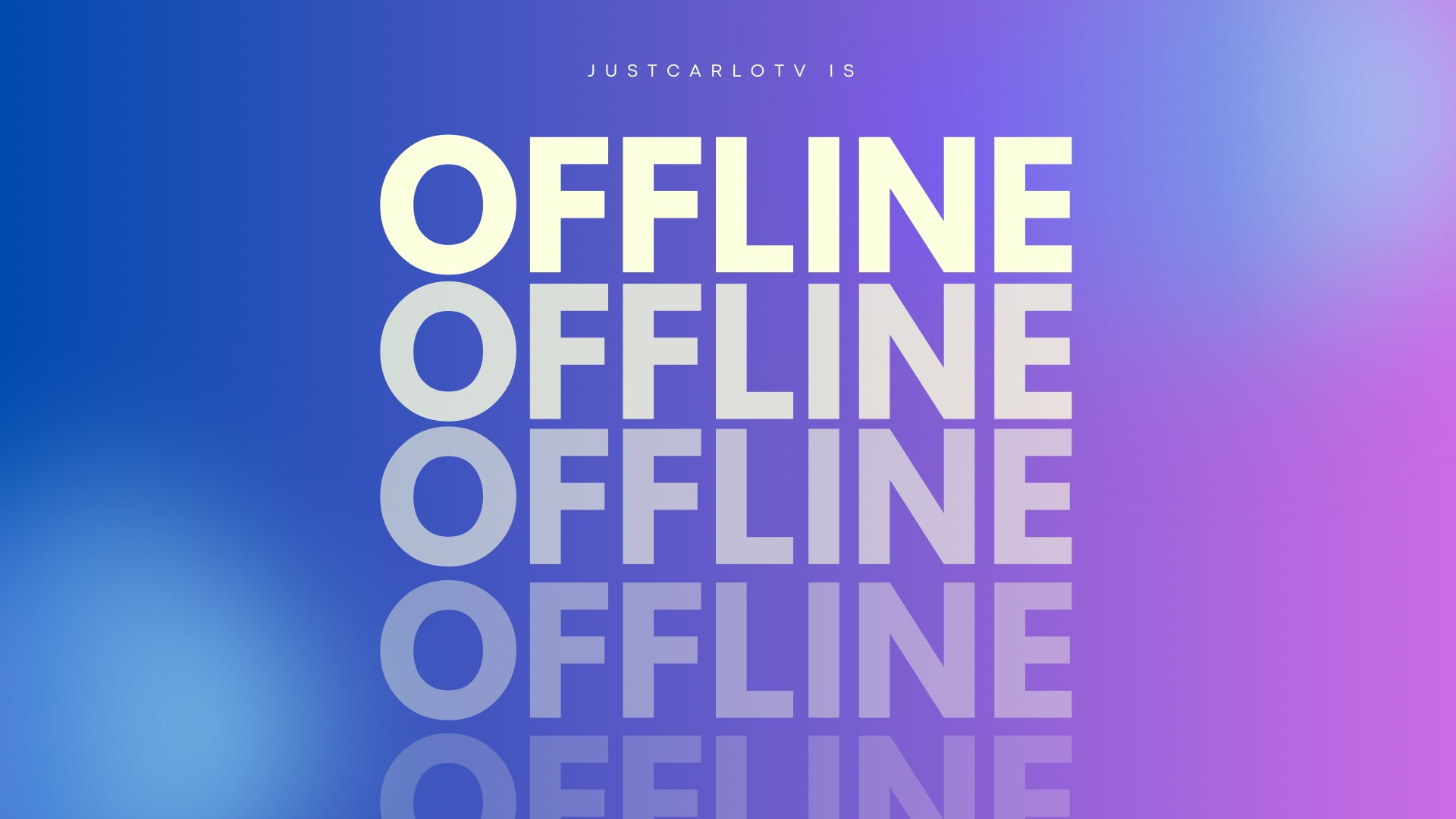 JustCarloTV Offline Background