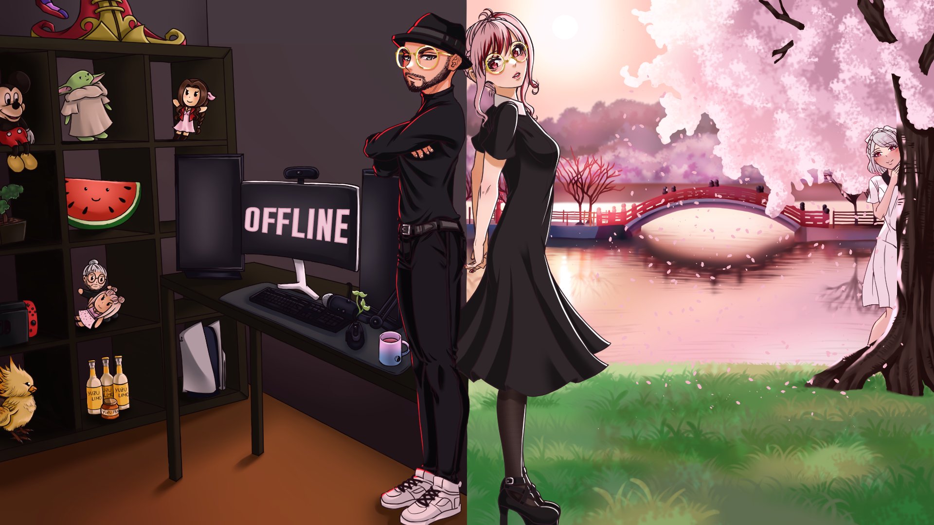 SenpaiMelone Offline Background