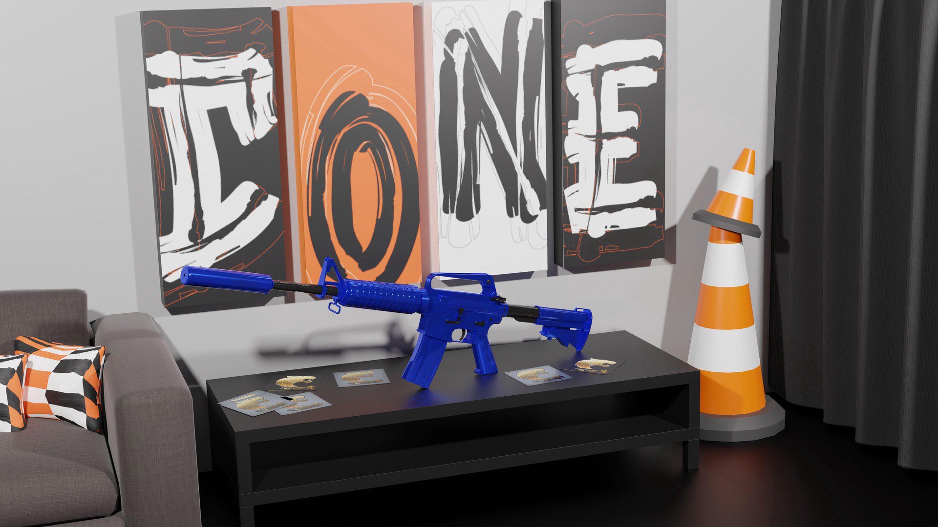 0neCS Offline Background