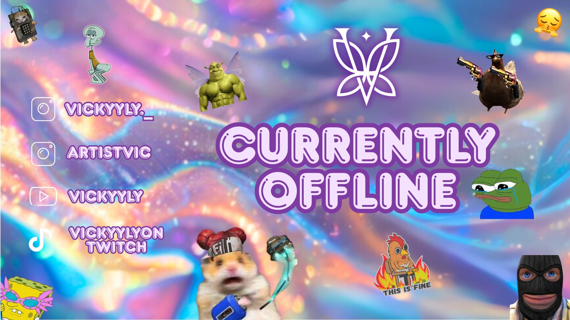 vickyyly Offline Background