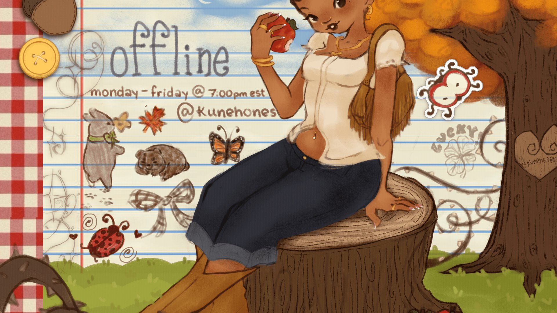 kunehones Offline Background
