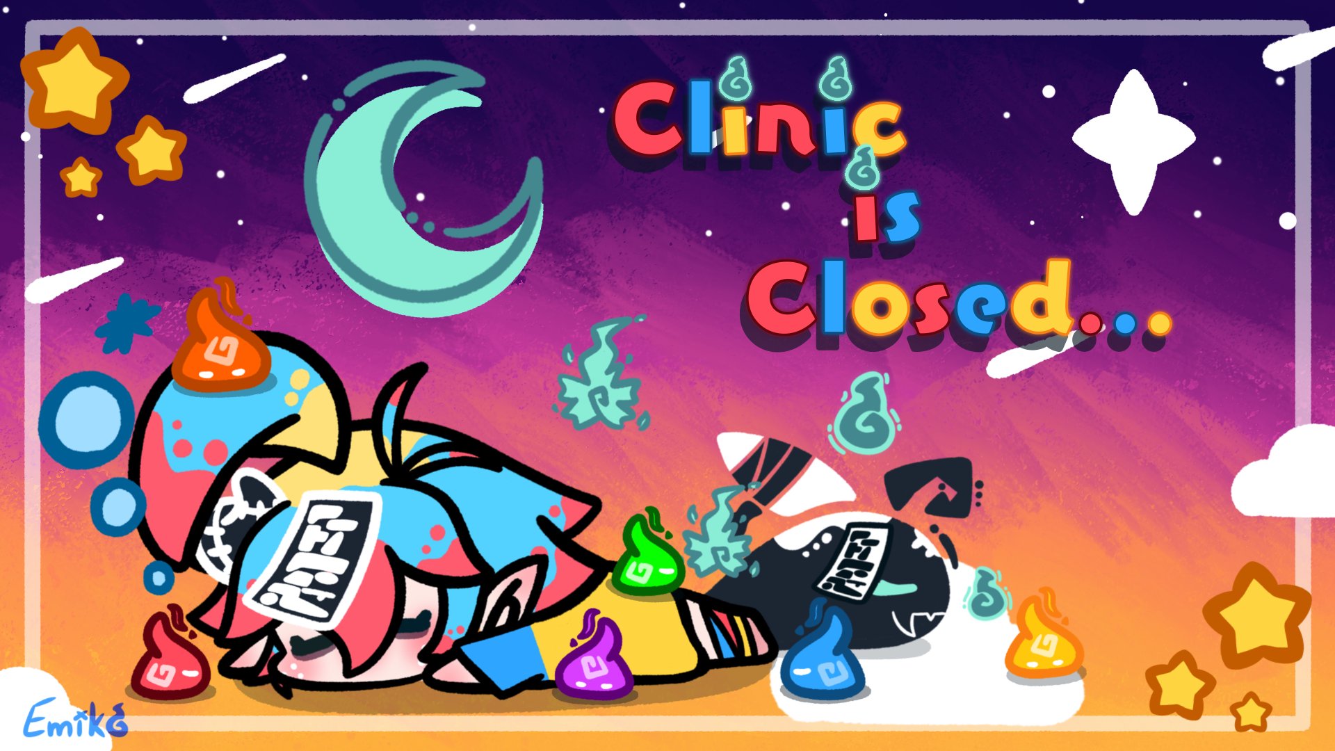EmikoMoriEko Offline Background