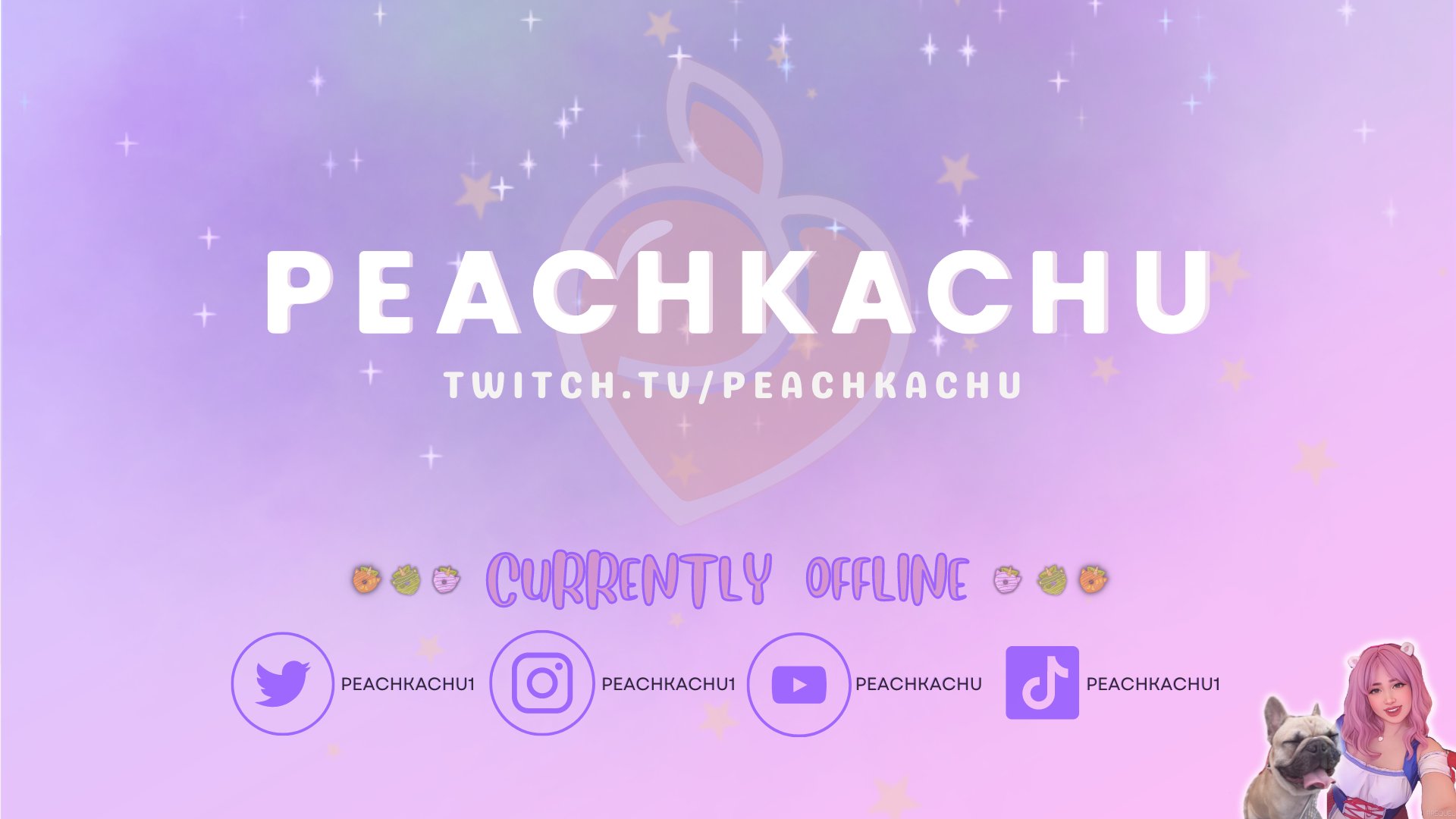 PeachKachu Offline Background