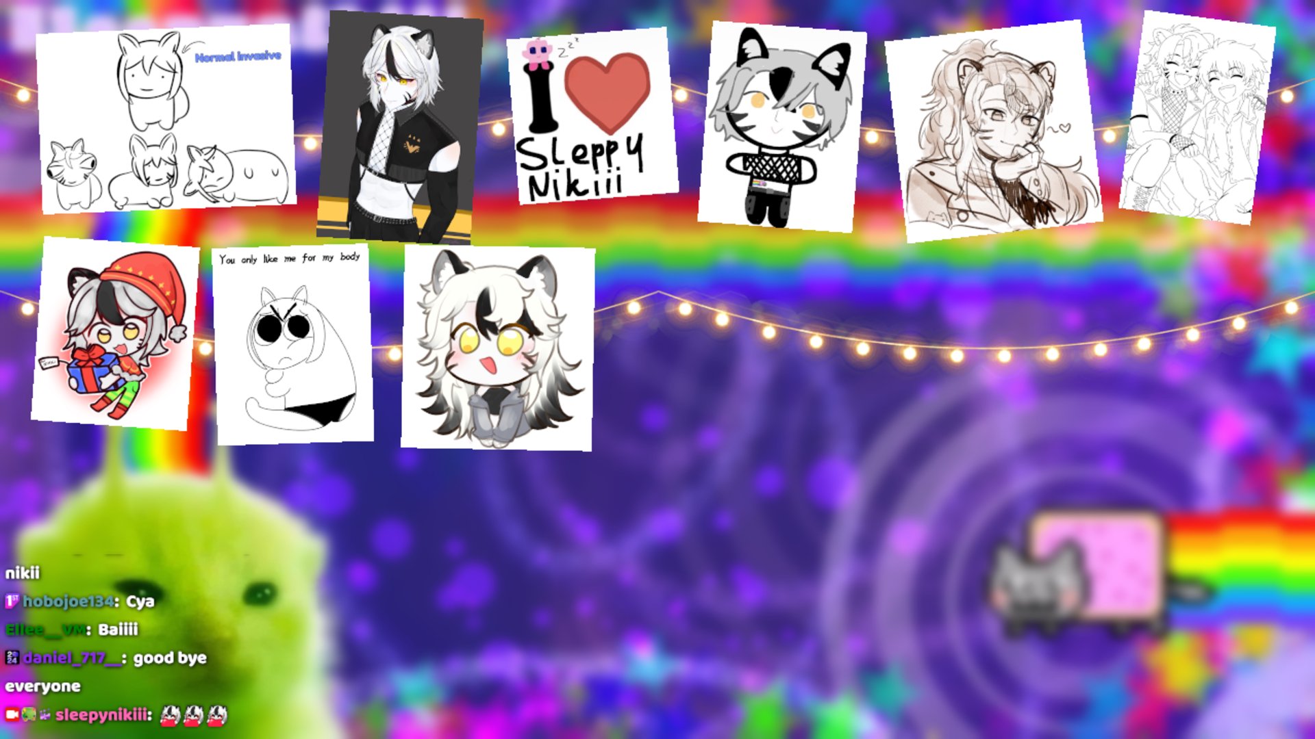 sleepynikiii Offline Background