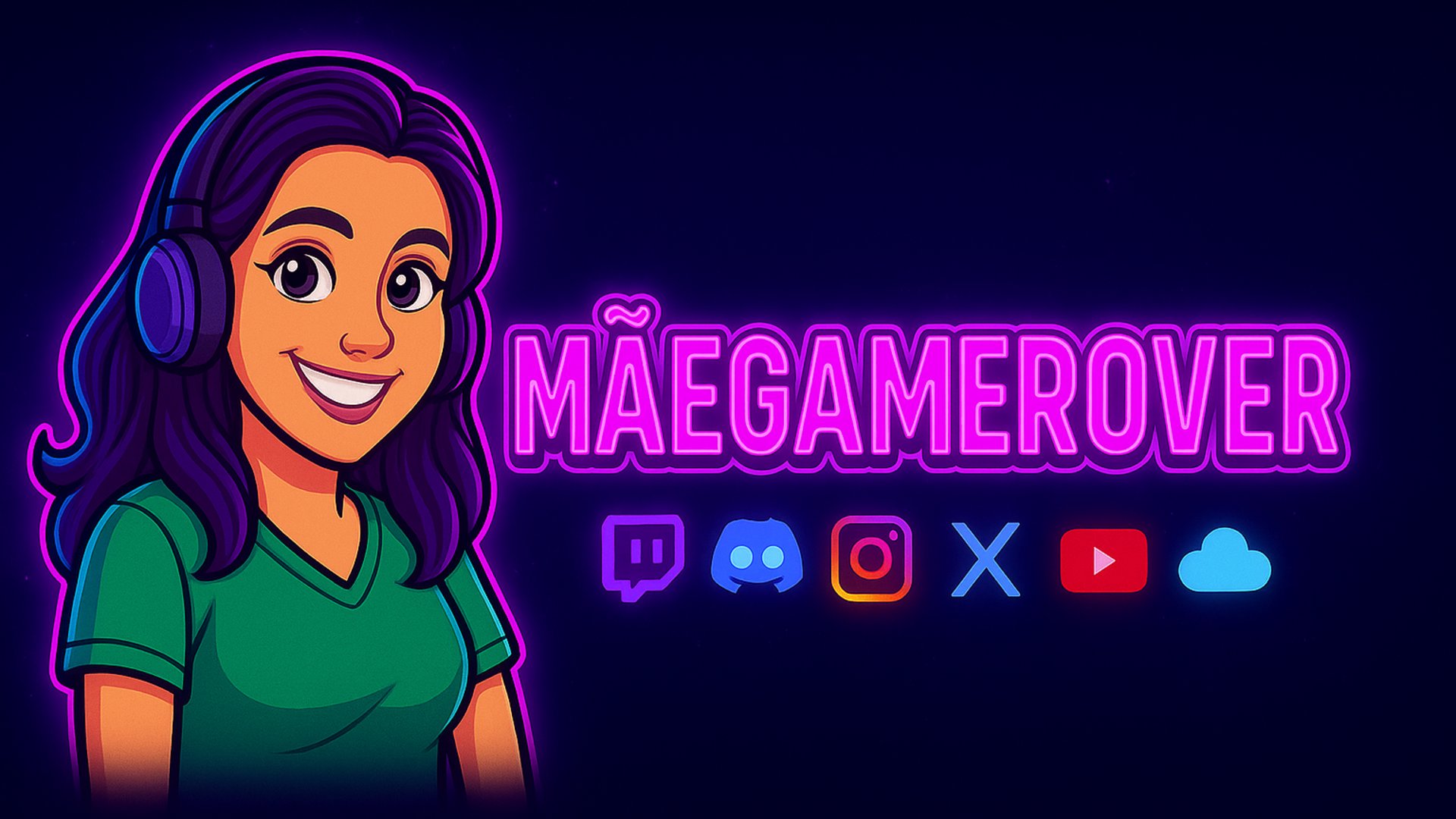 MaeGamerOver Offline Background