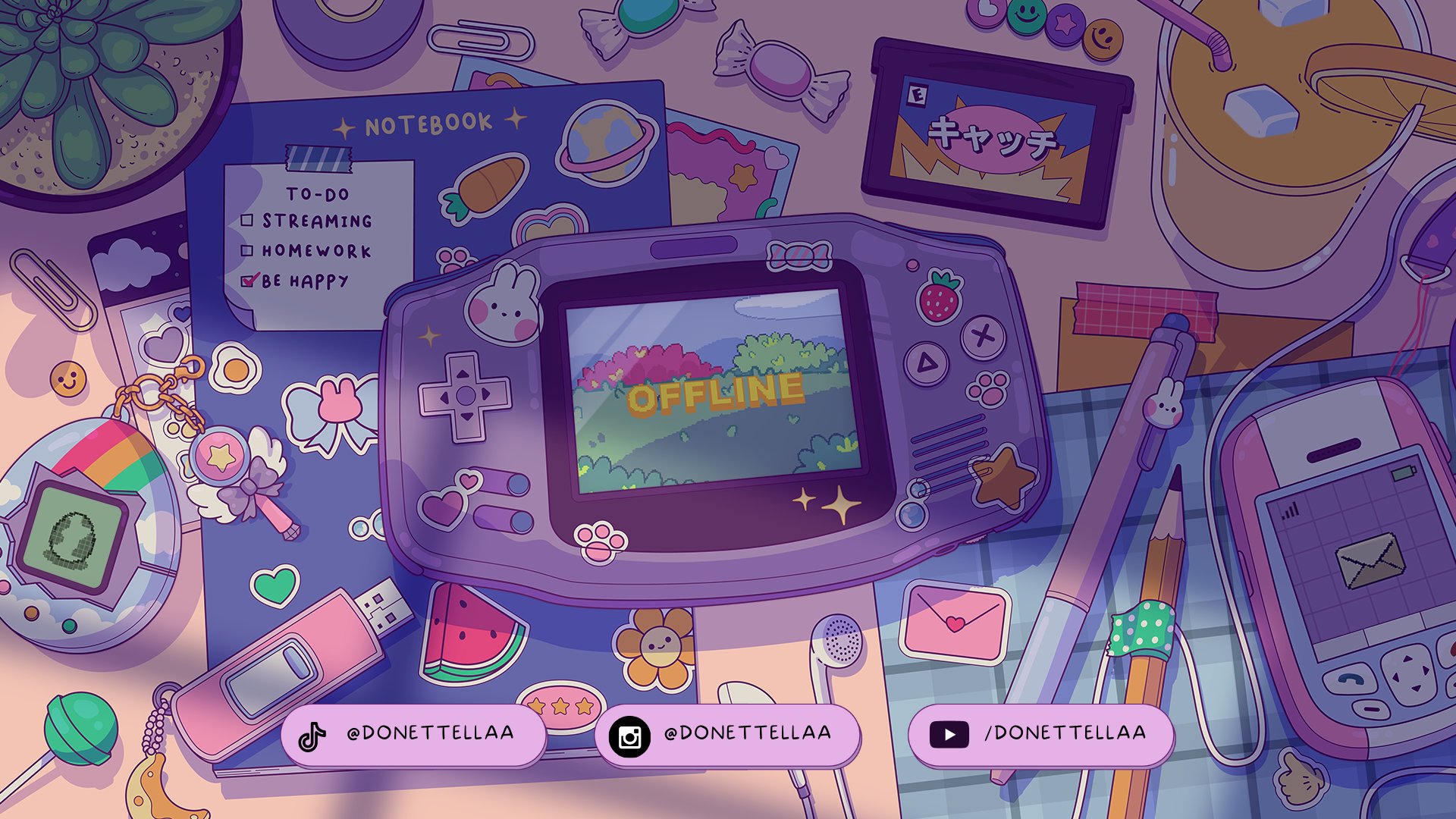 donettellaa Offline Background