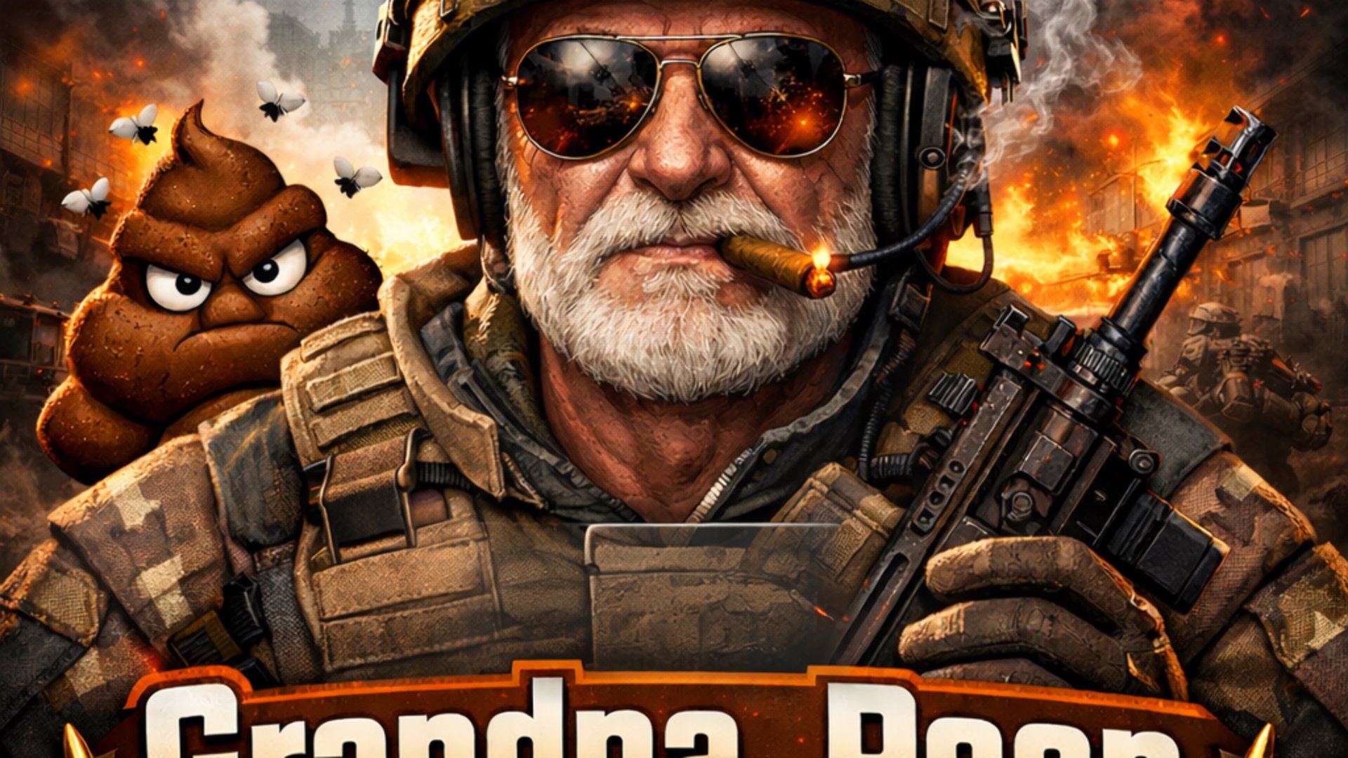 grandpa_poop Offline Background