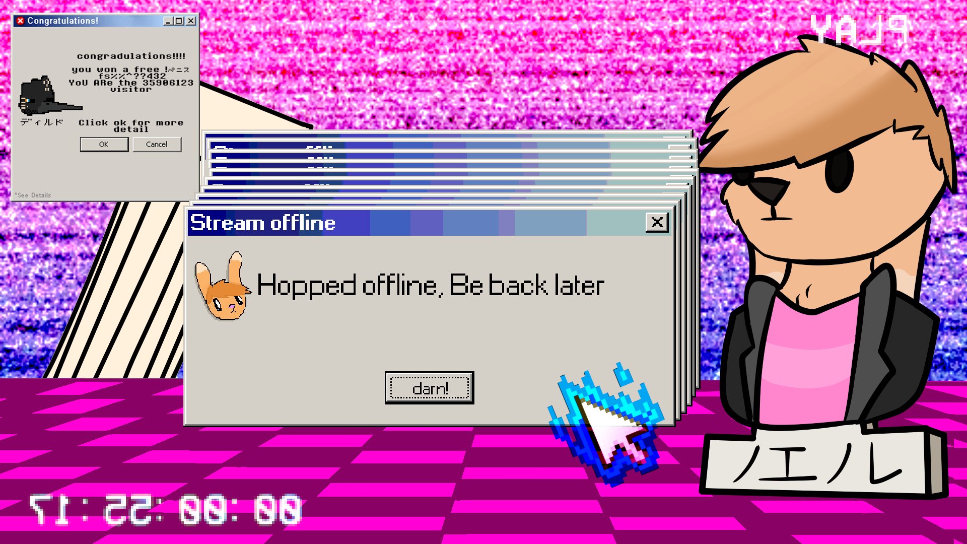 BunnyehButt Offline Background