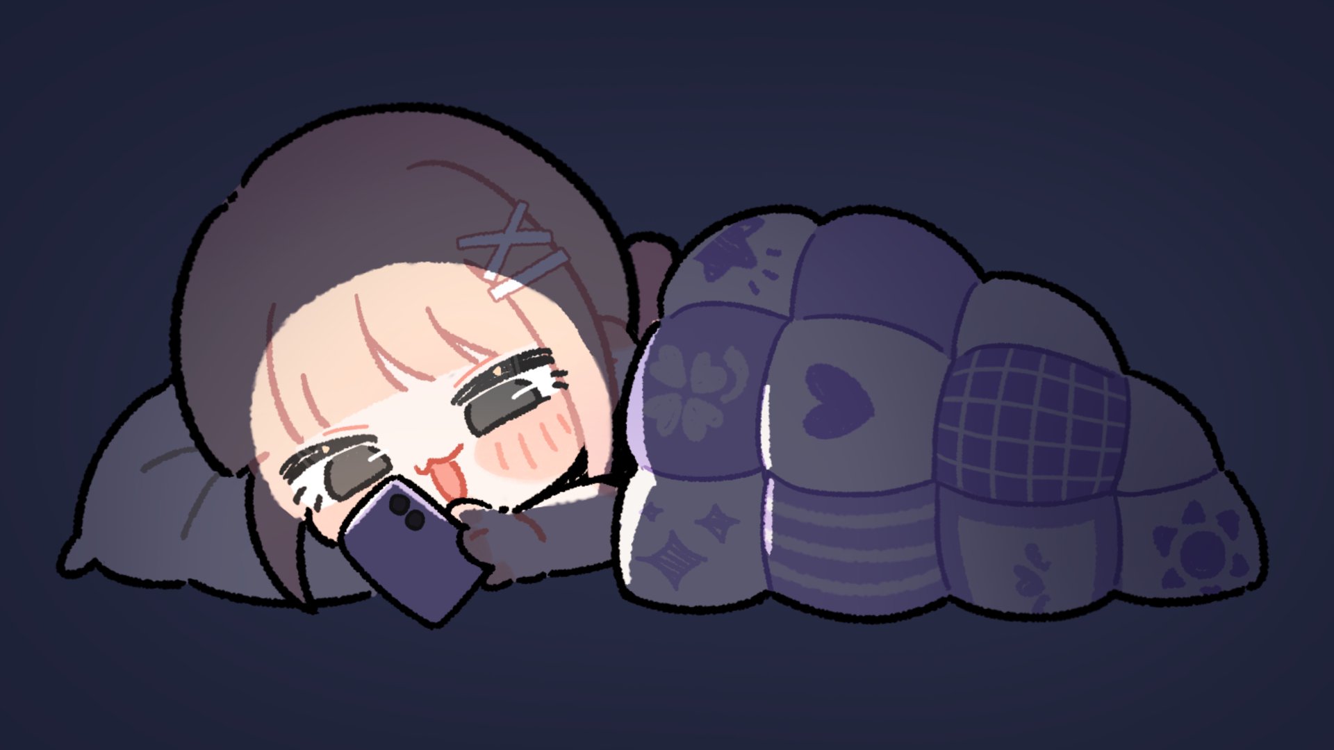 小晞呱呱 Offline Background