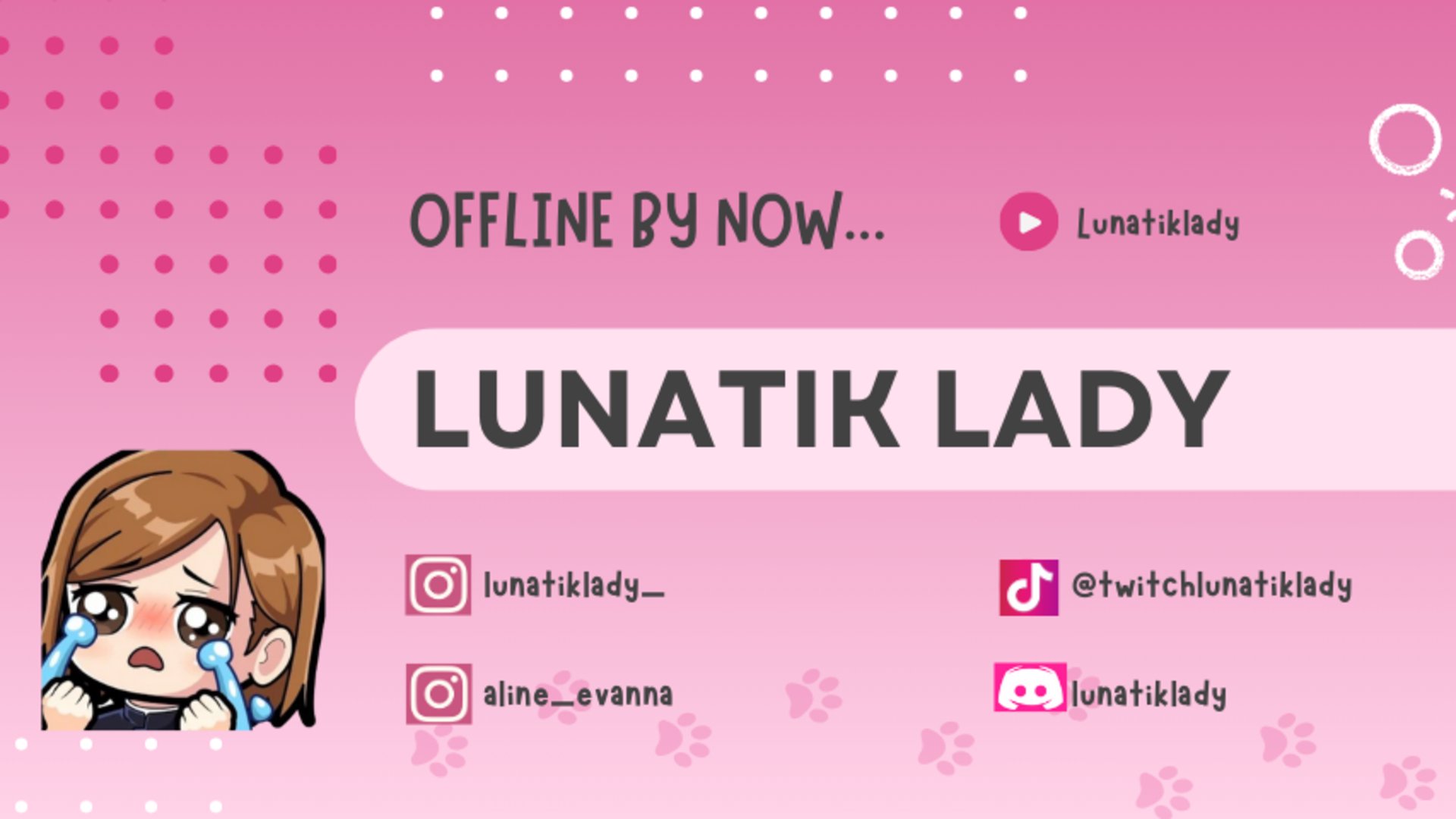 LunatikLady Offline Background