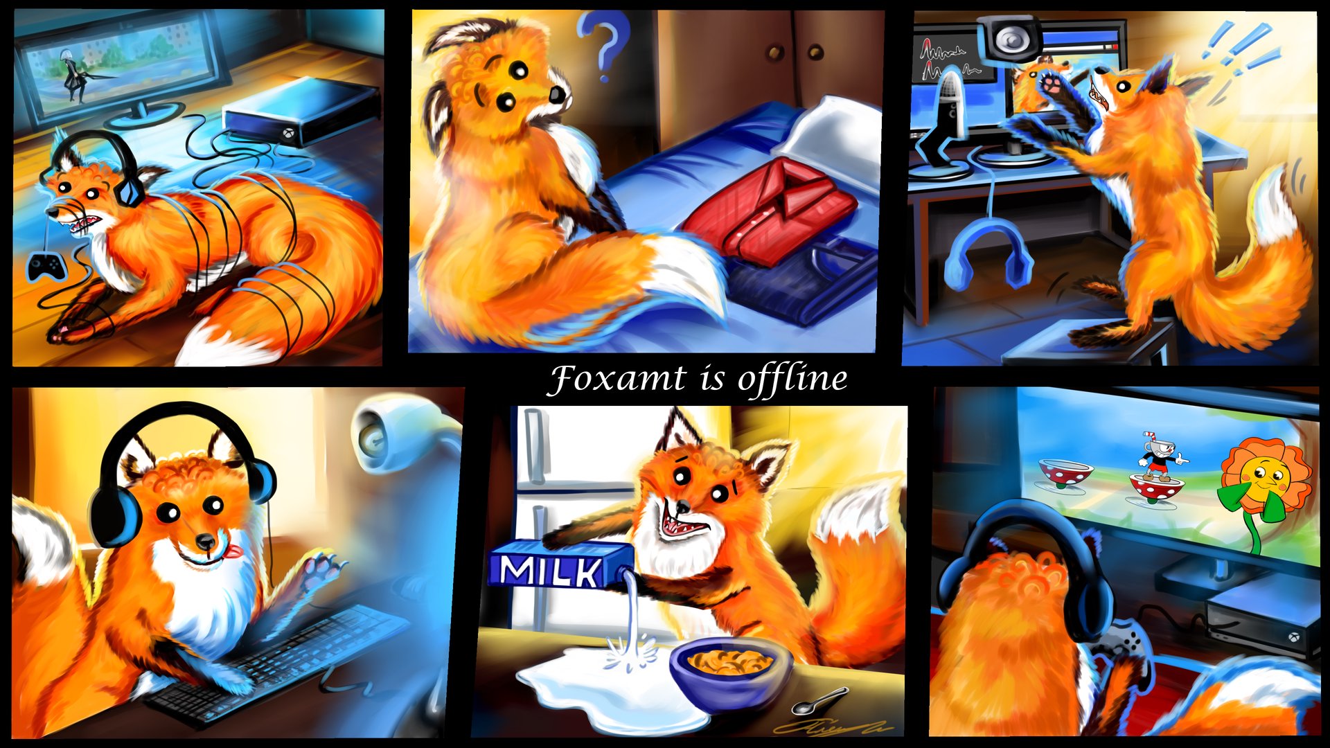 Foxamt Offline Background
