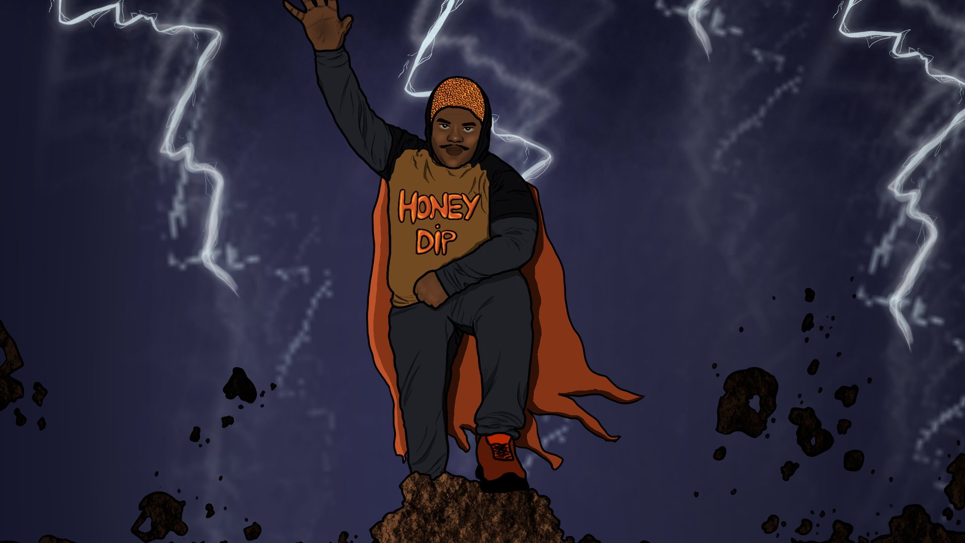 MrHoneyDip Offline Background