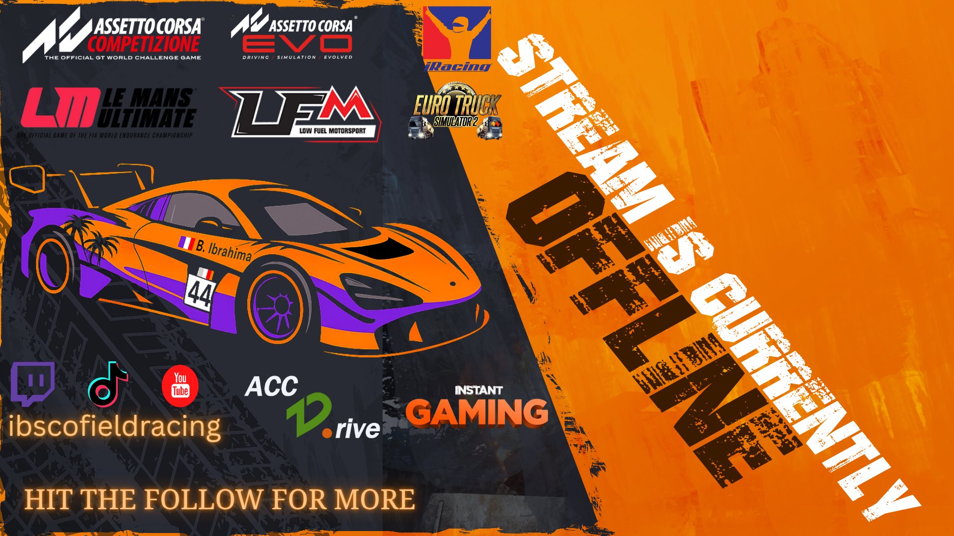 ibscofieldracing Offline Background