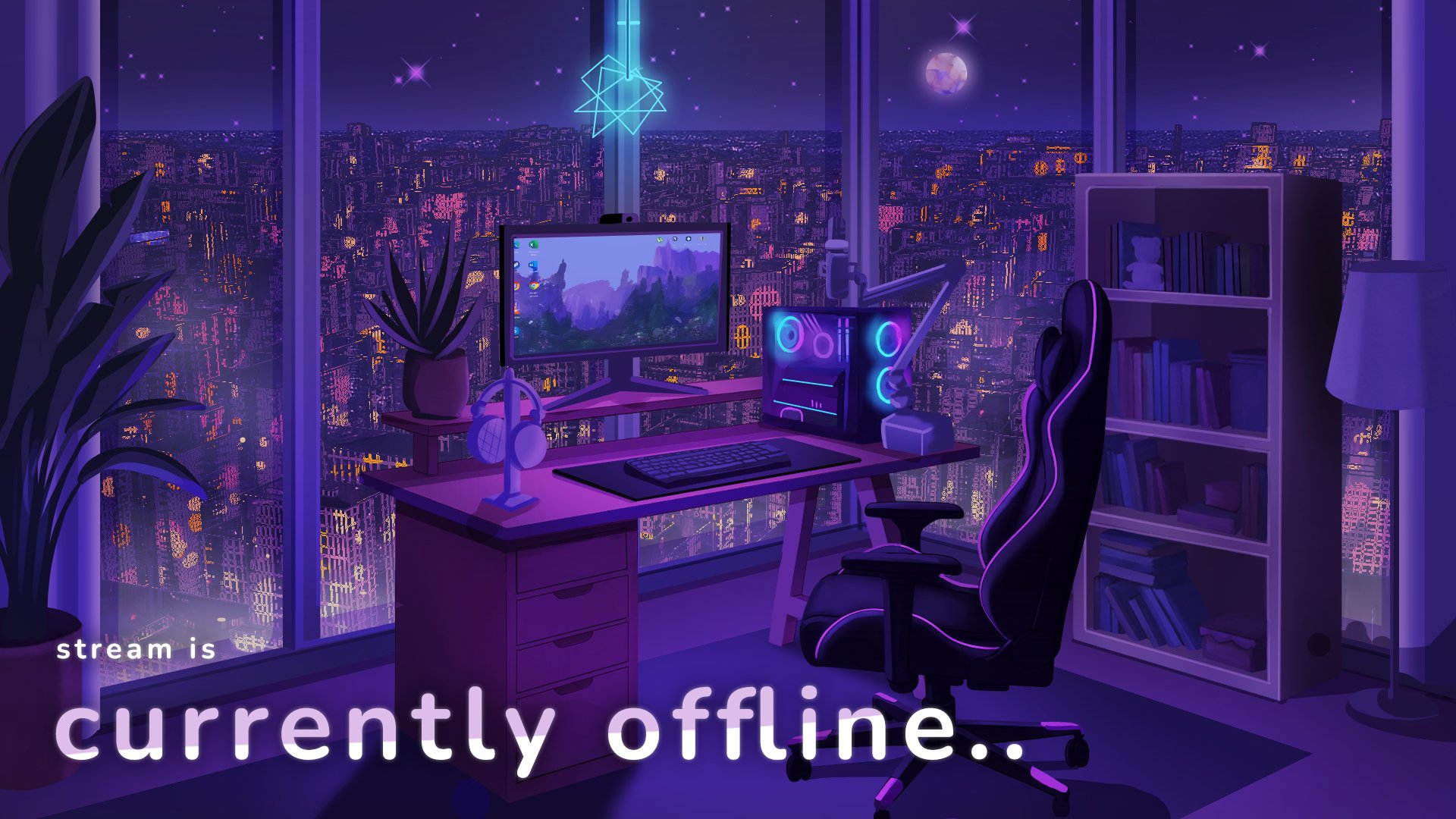 QueenCiaraGaming Offline Background
