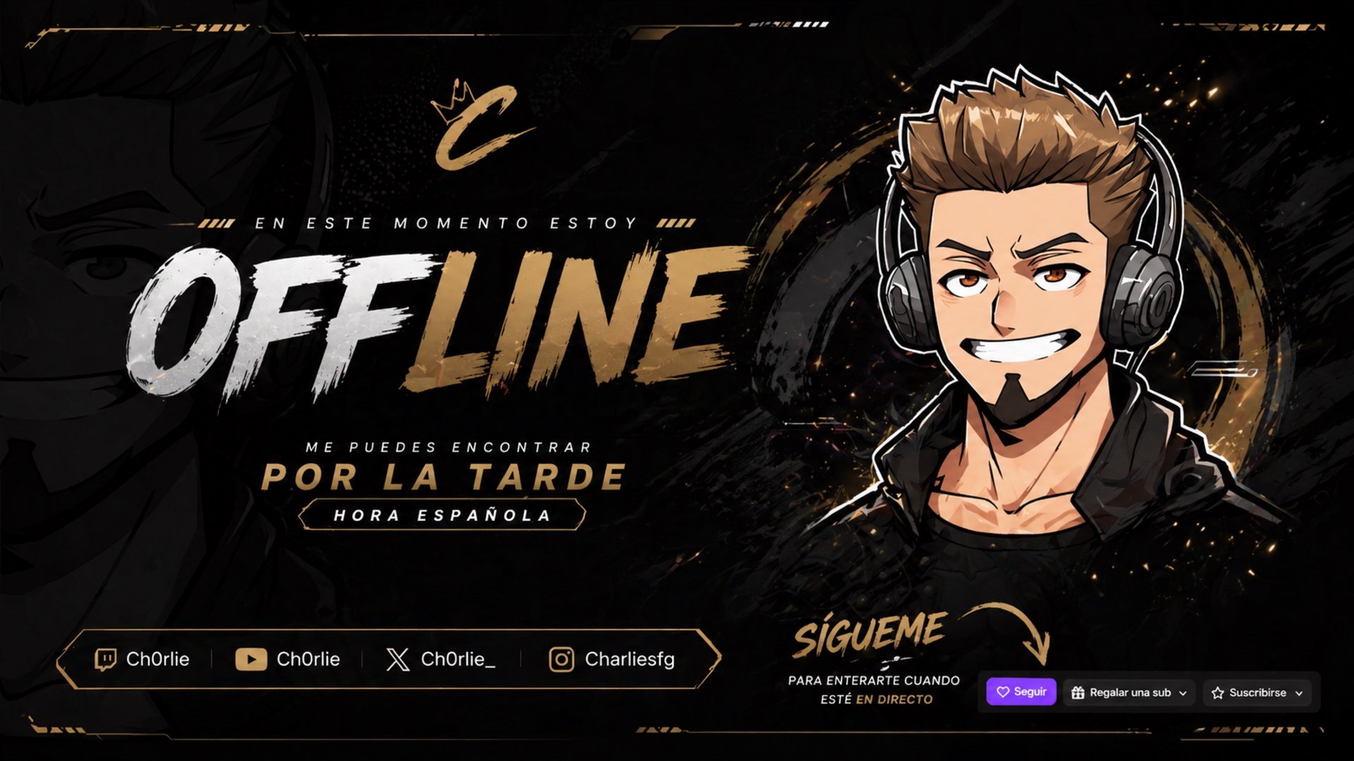 Ch0rlie Offline Background