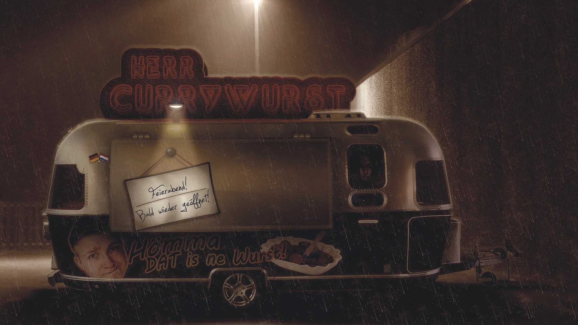 Herr_Currywurst Offline Background