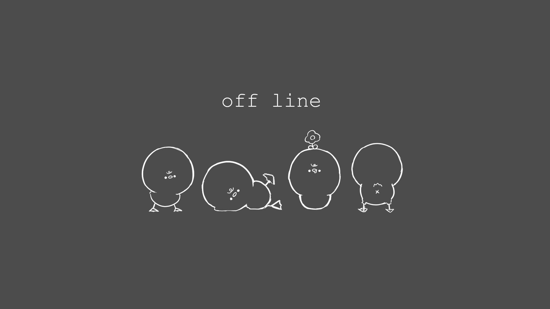 お丸ちやん Offline Background