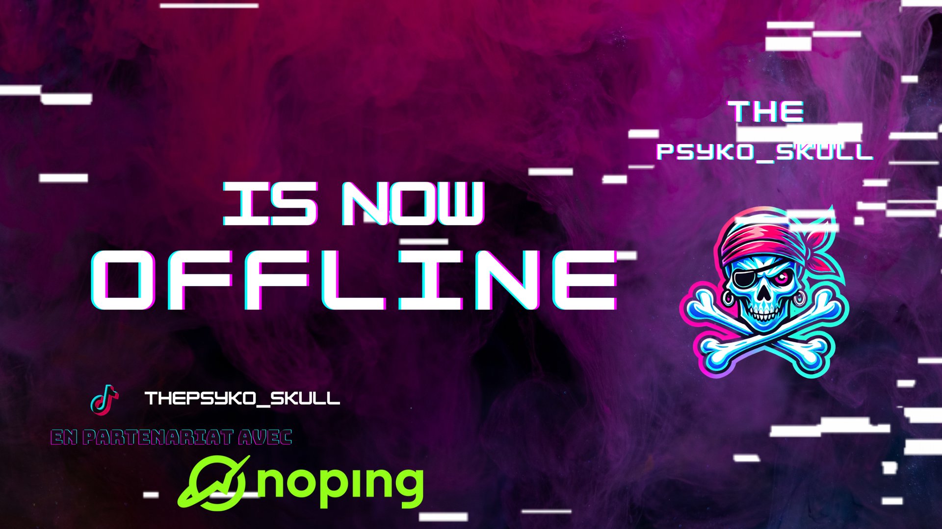 Thepsyko_skull Offline Background