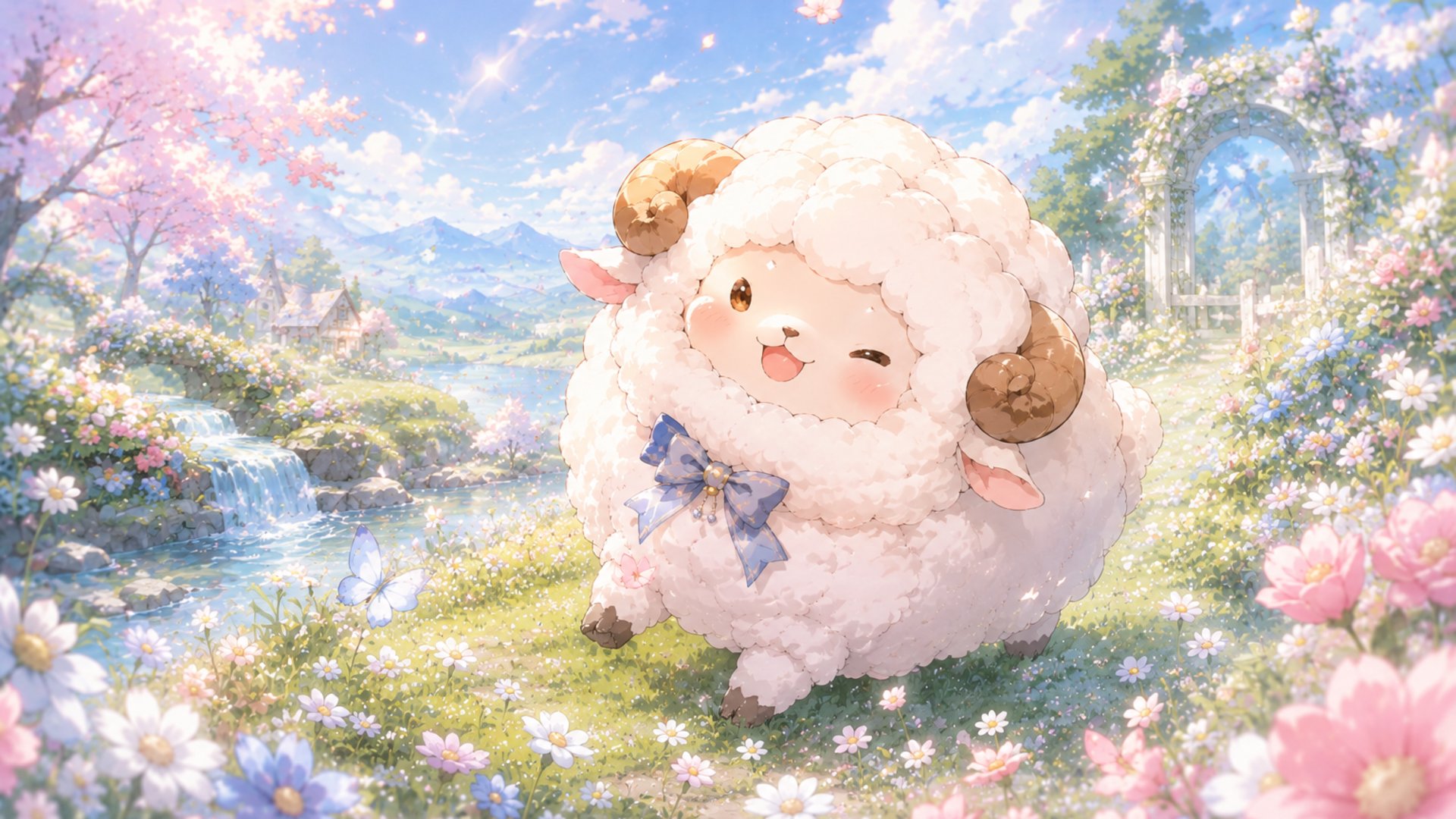 麻糬咩 Offline Background