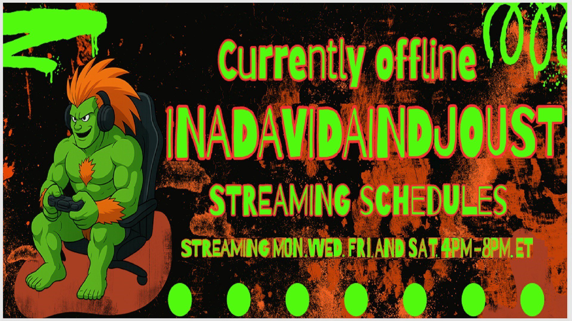 inadavidaindjoust Offline Background