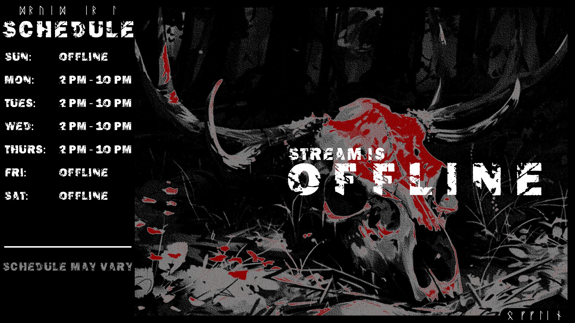 HonestlyImAPain Offline Background