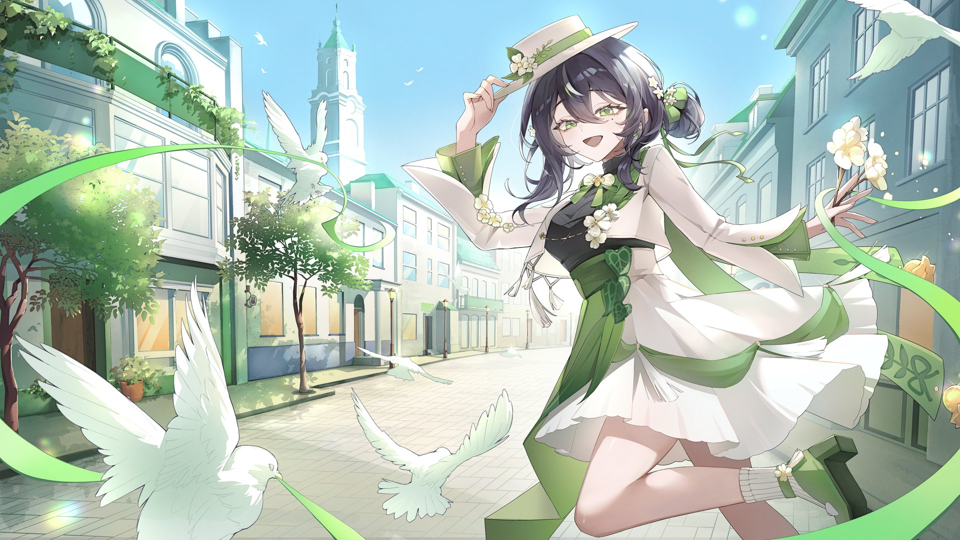 千奈亞希 Offline Background