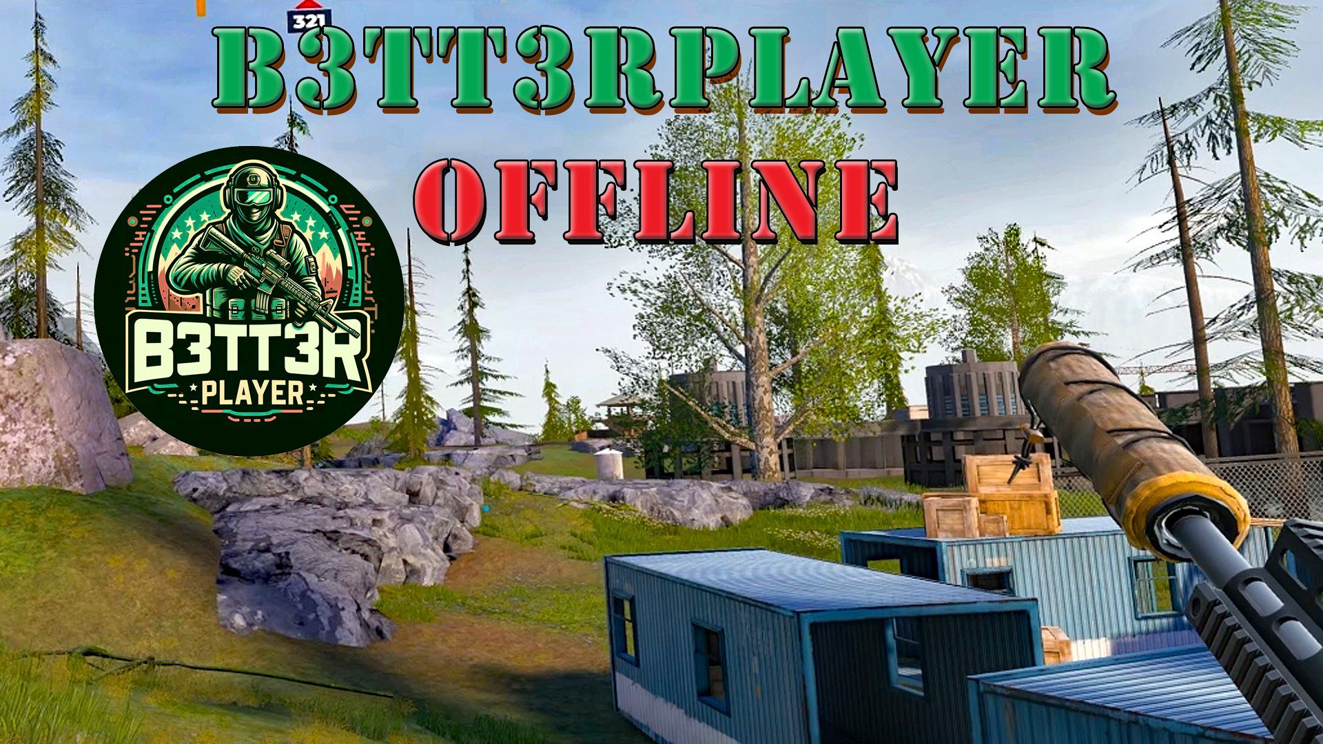 B3TT3RPlayer Offline Background