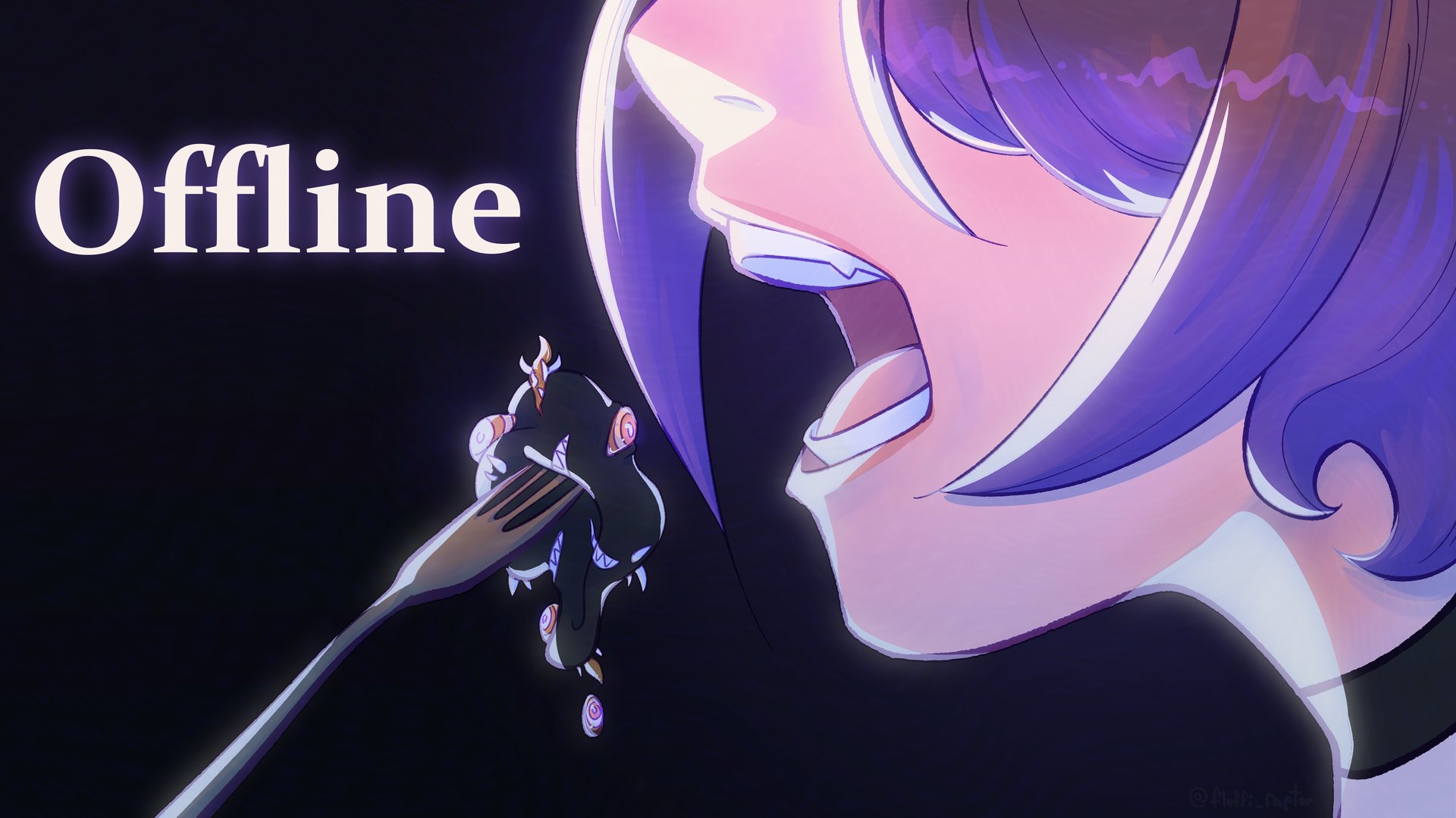 fluffi_raptor Offline Background