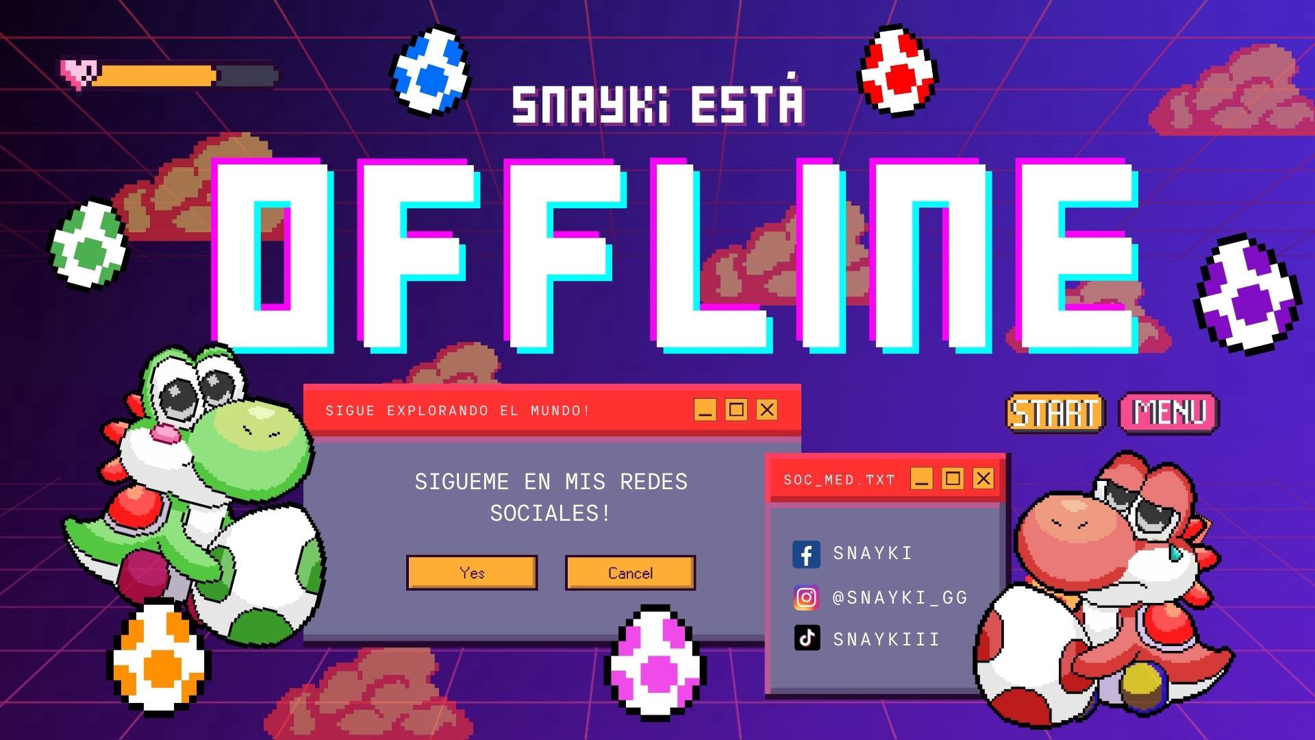 Snayki_god Offline Background