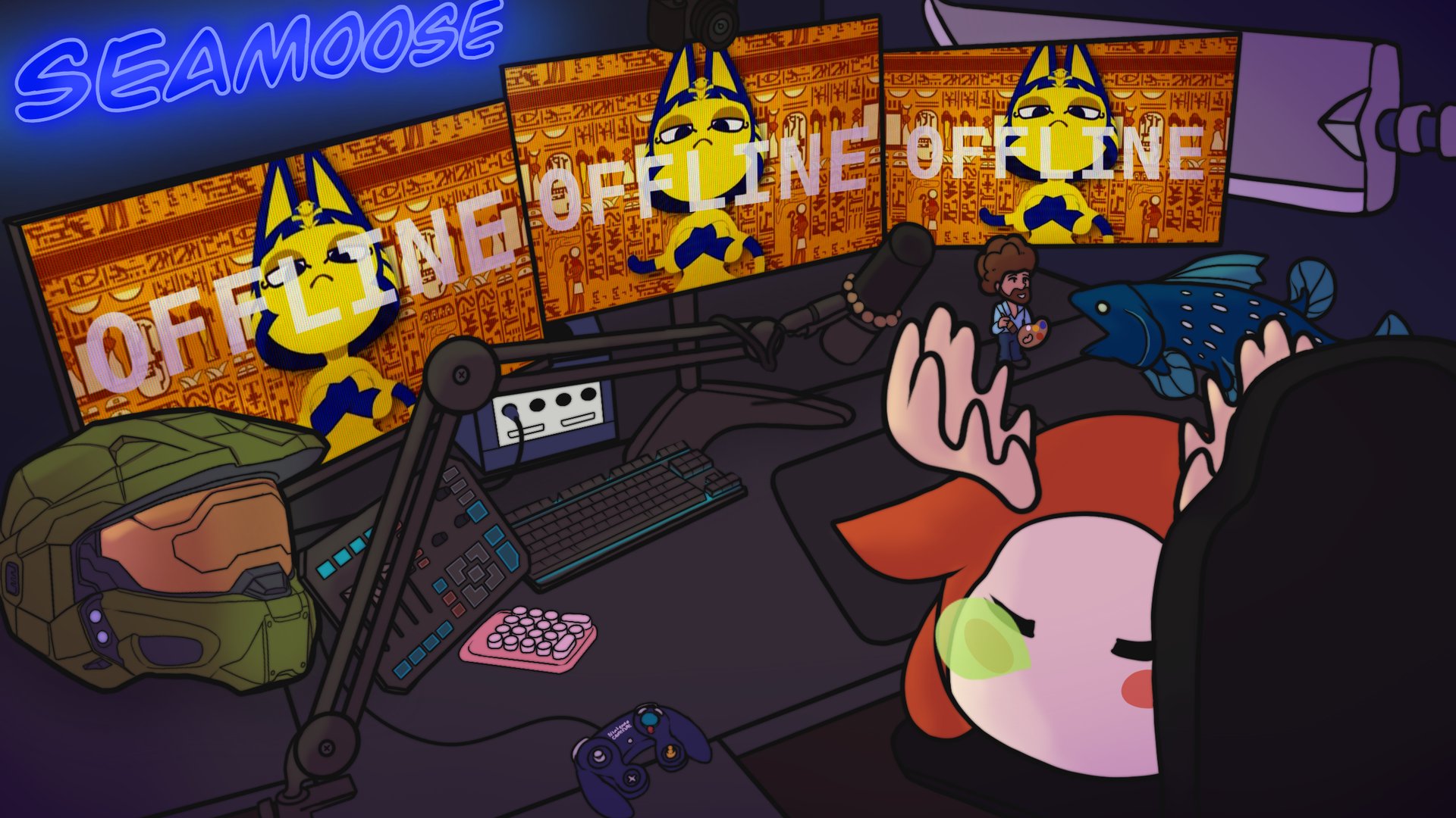 Seamoose Offline Background