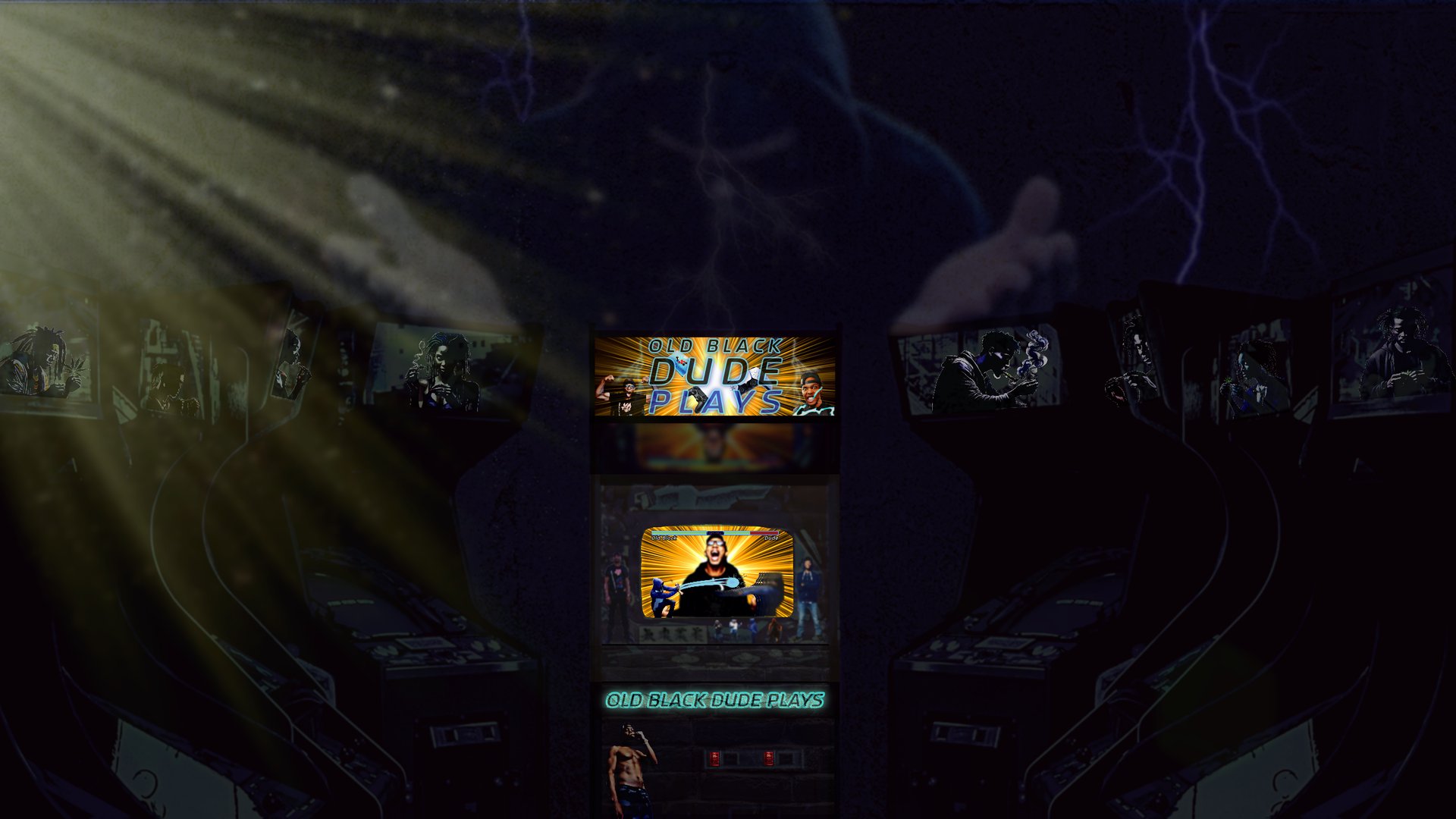 OldBlackDudePlays Offline Background