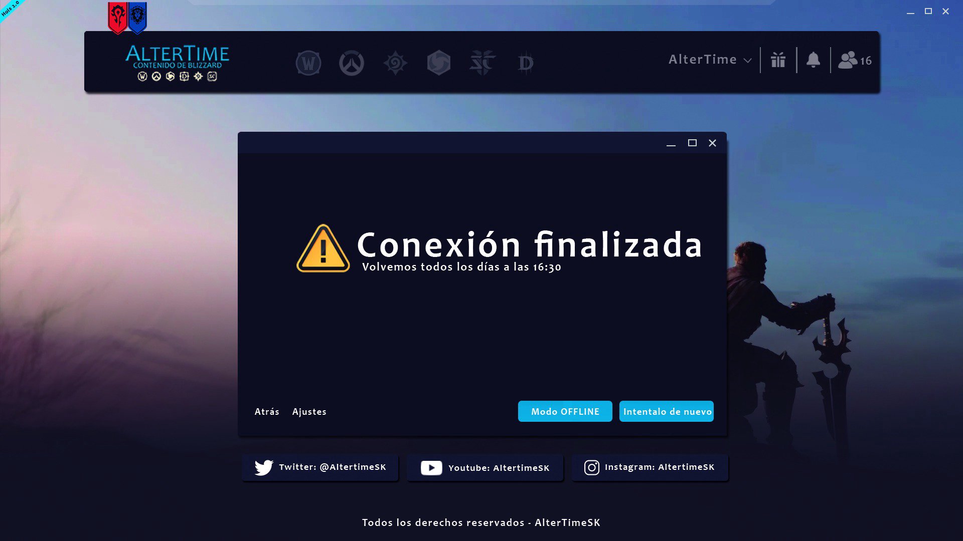 AlterTimeSK Offline Background