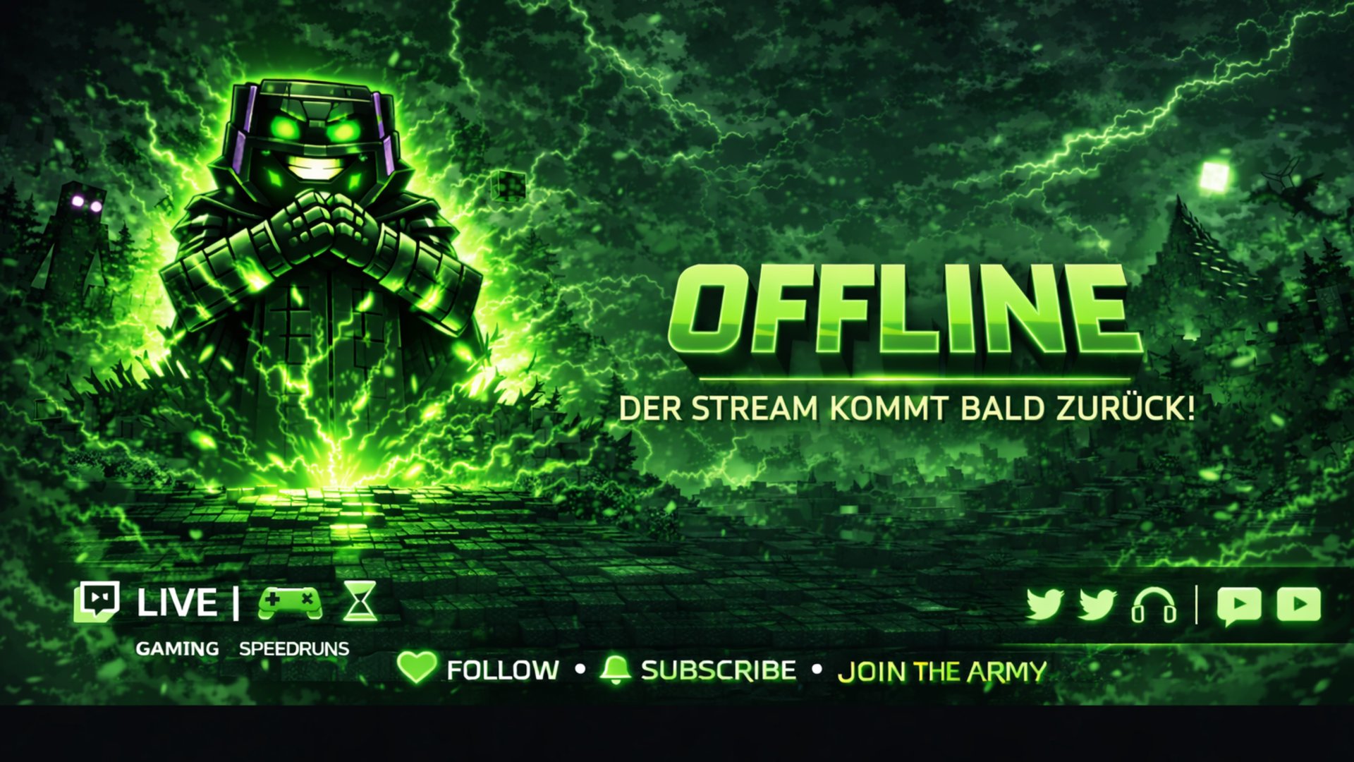 speedrunerlp Offline Background