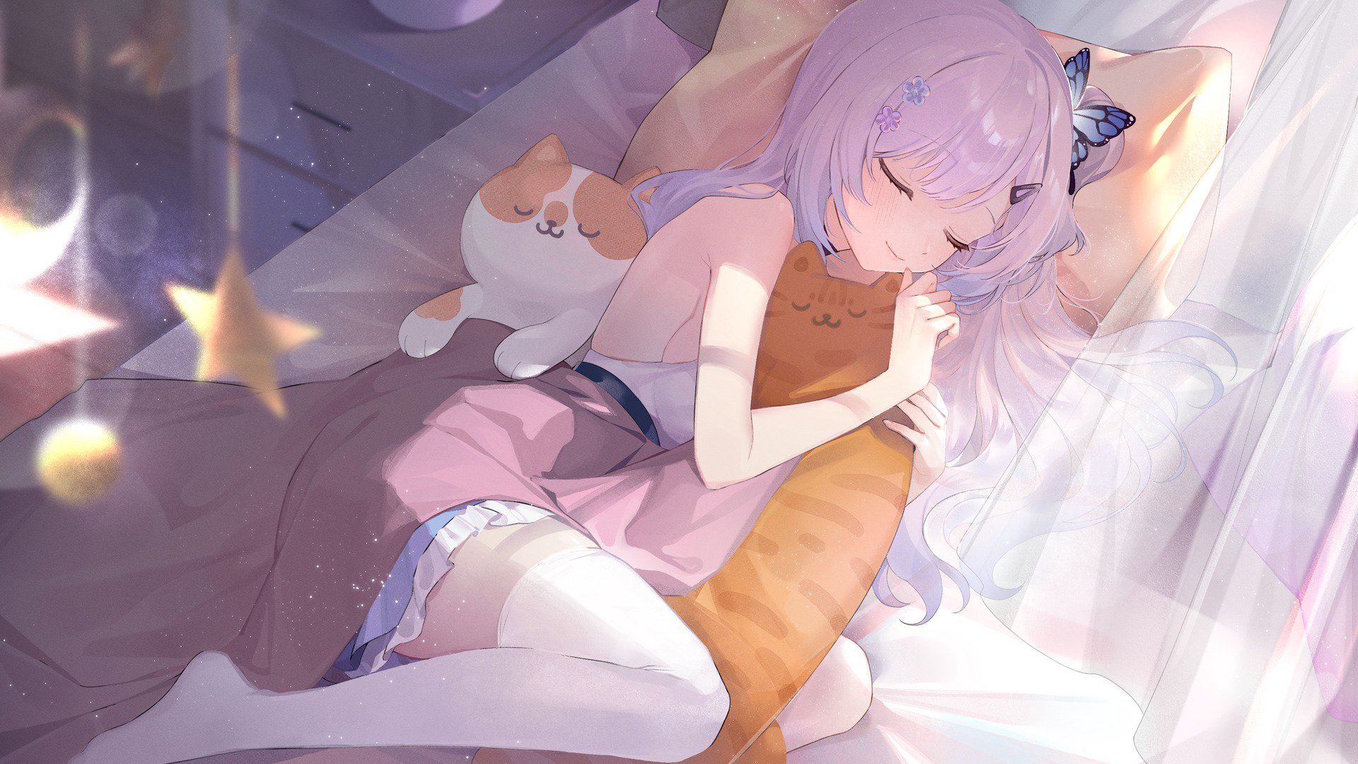 萌萌小蝶 Offline Background