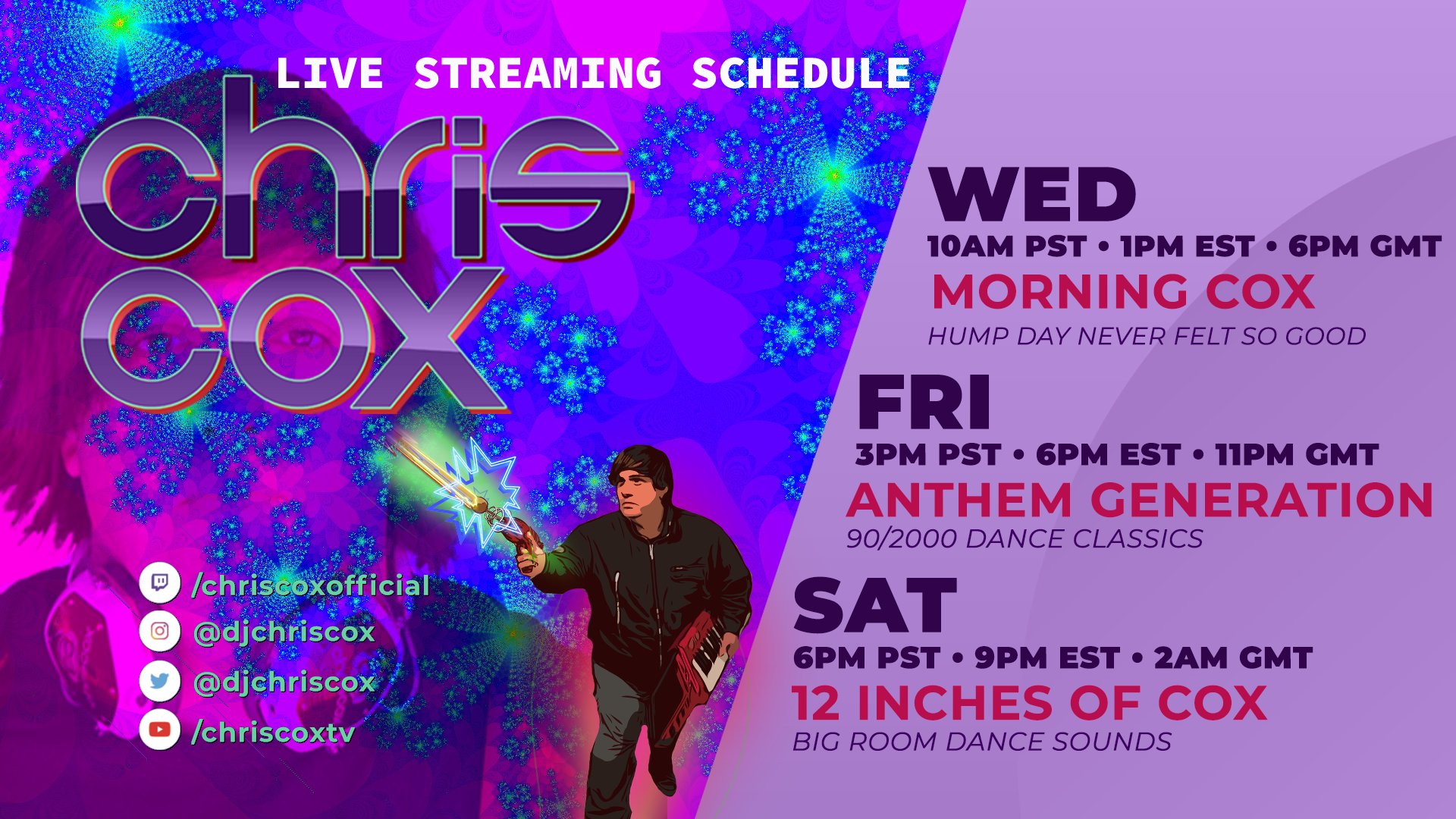 chriscoxofficial Offline Background