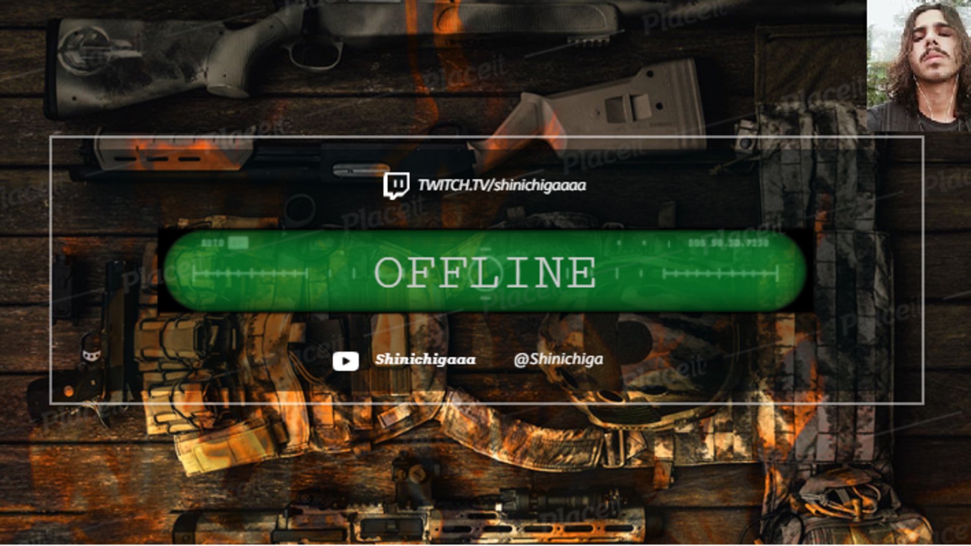 sh1niig Offline Background