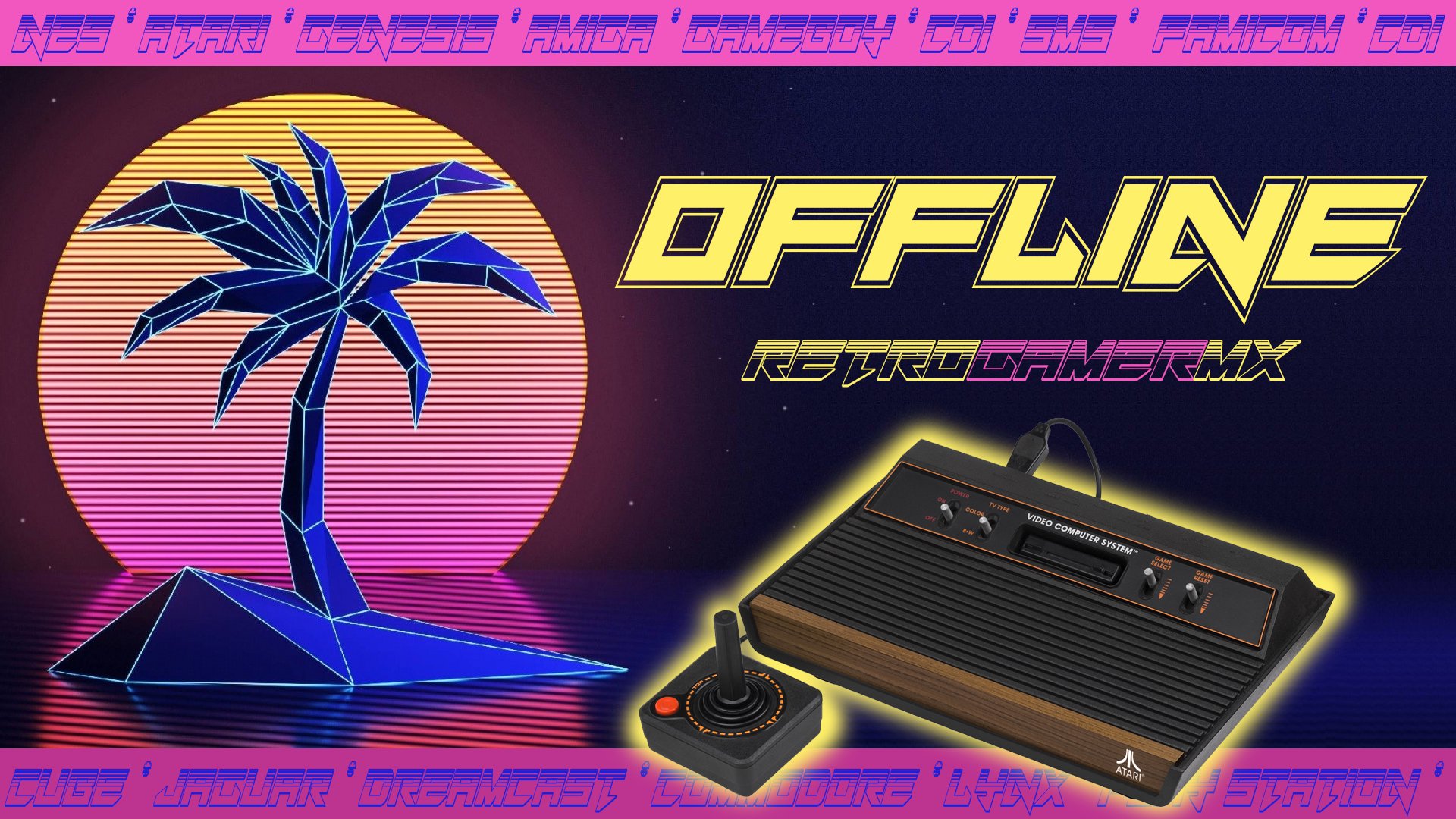 RETROGAMERMX Offline Background