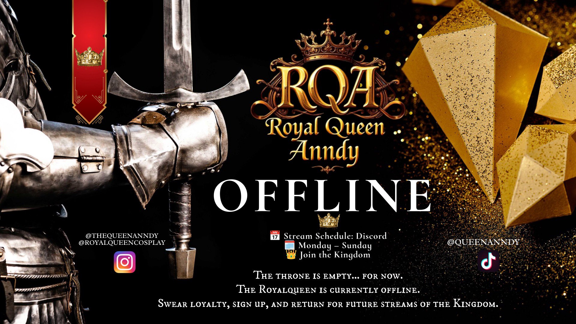 RoyalQueenAnndy Offline Background