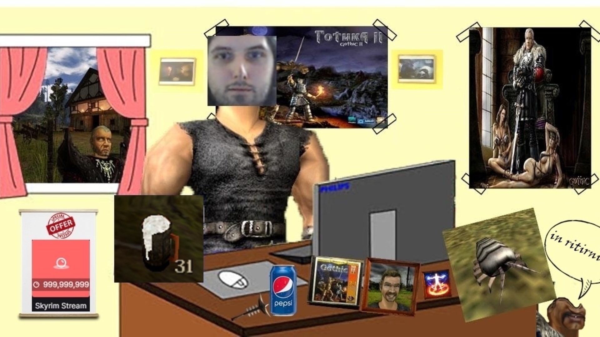gralliazs Offline Background