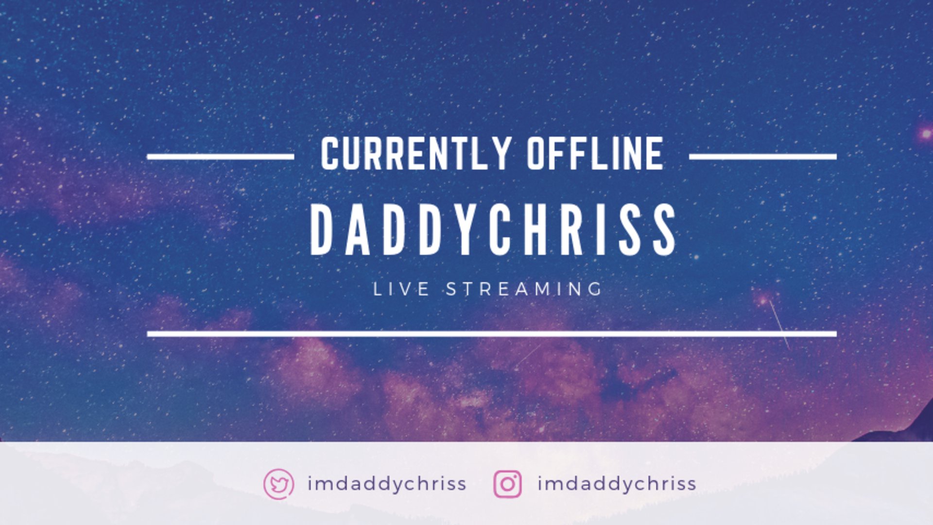 daddychriss Offline Background