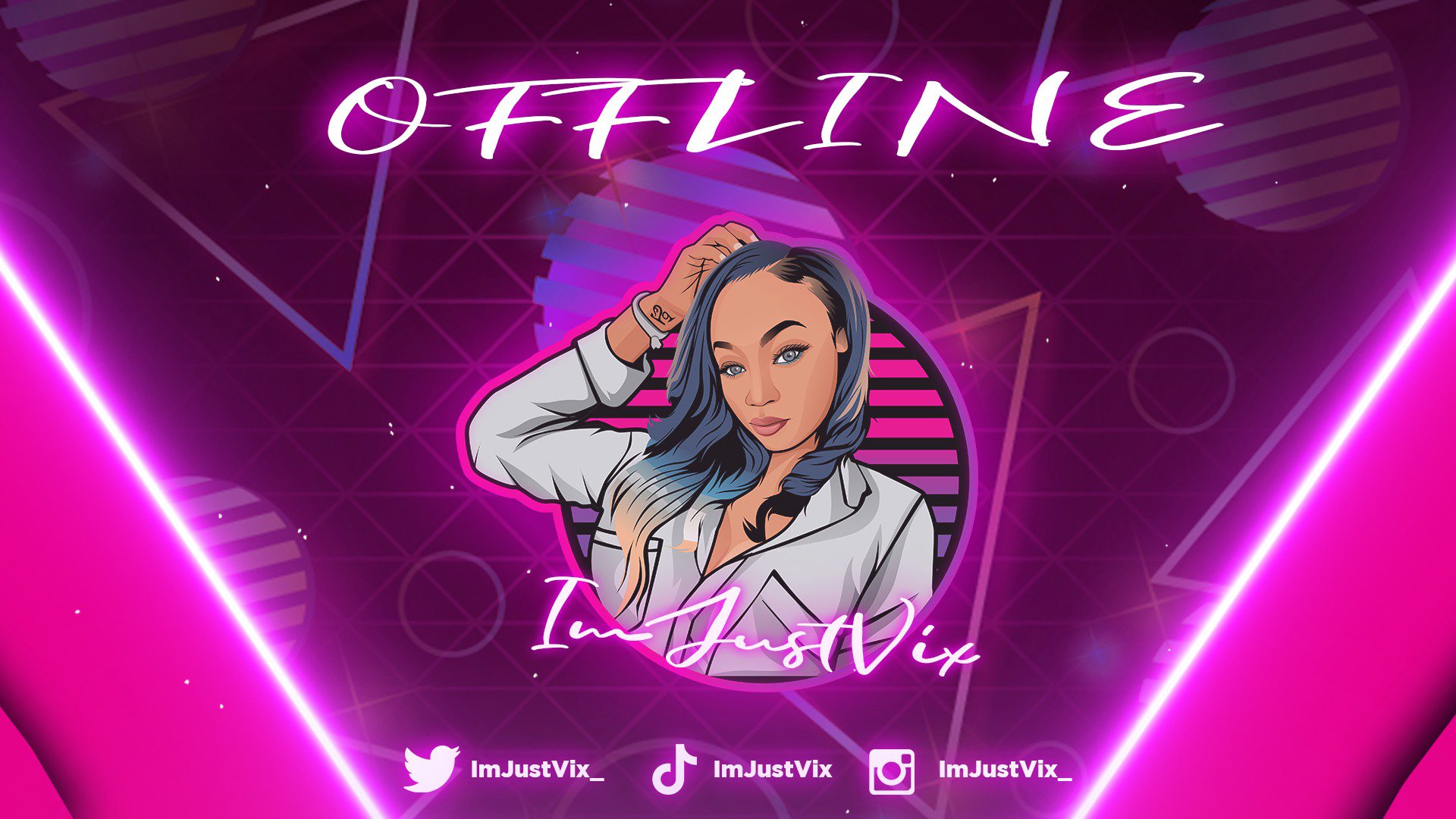 ImJustVix Offline Background