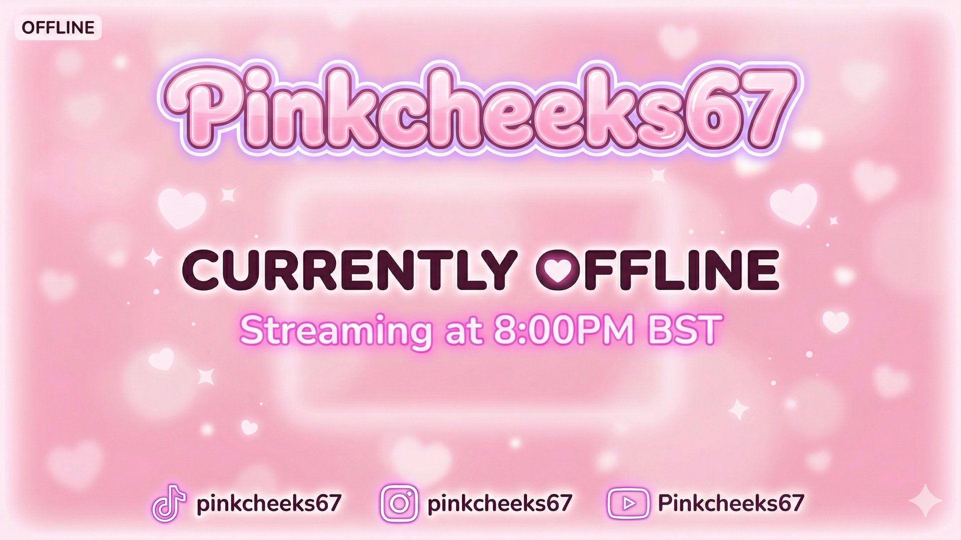 pinkcheeks67 Offline Background