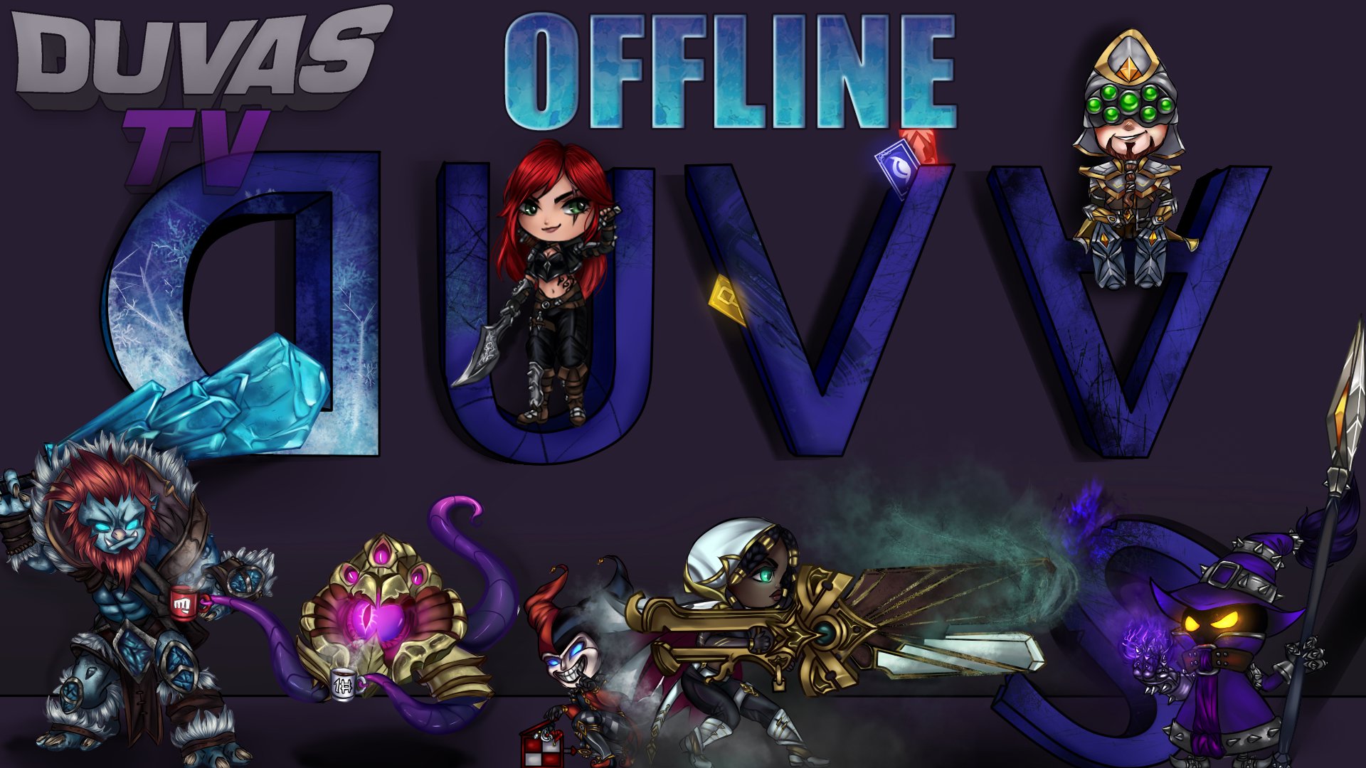 DuvasTV Offline Background