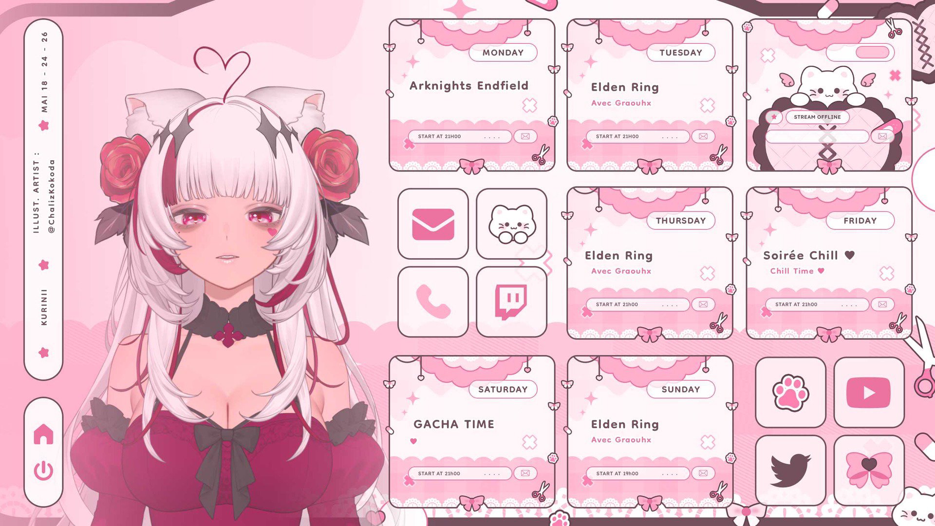 Kuriinii Offline Background